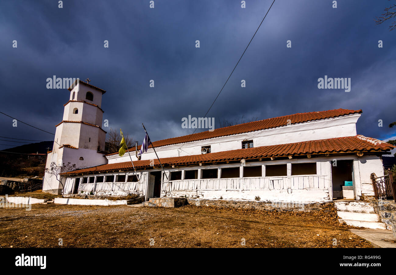Church of Saint Athanasios in Palaios Agios Athanasios village, near