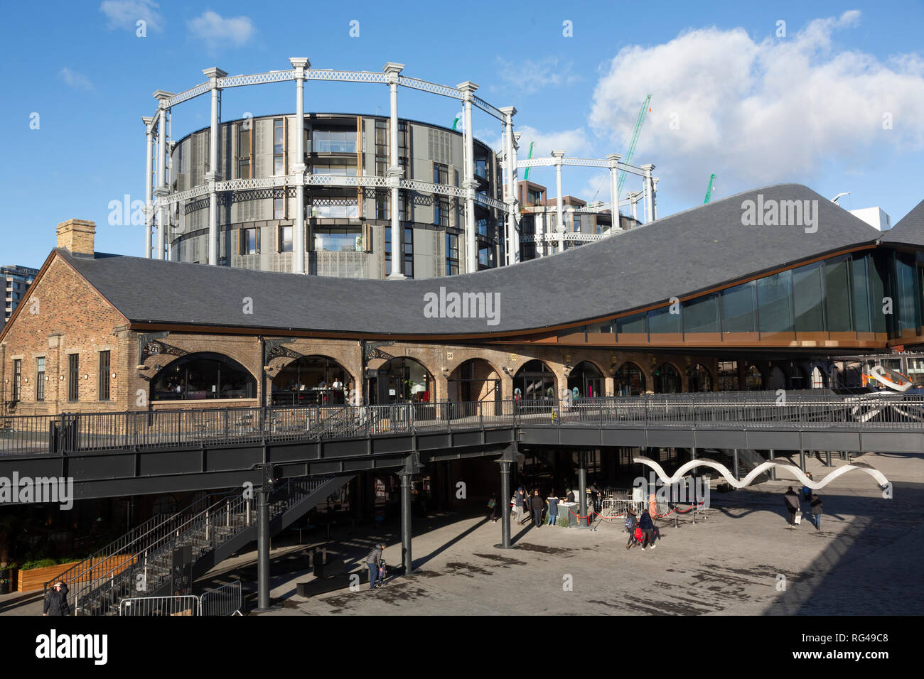Coal Drops Yard, Kings Cross, London, UK Stock Photo Alamy