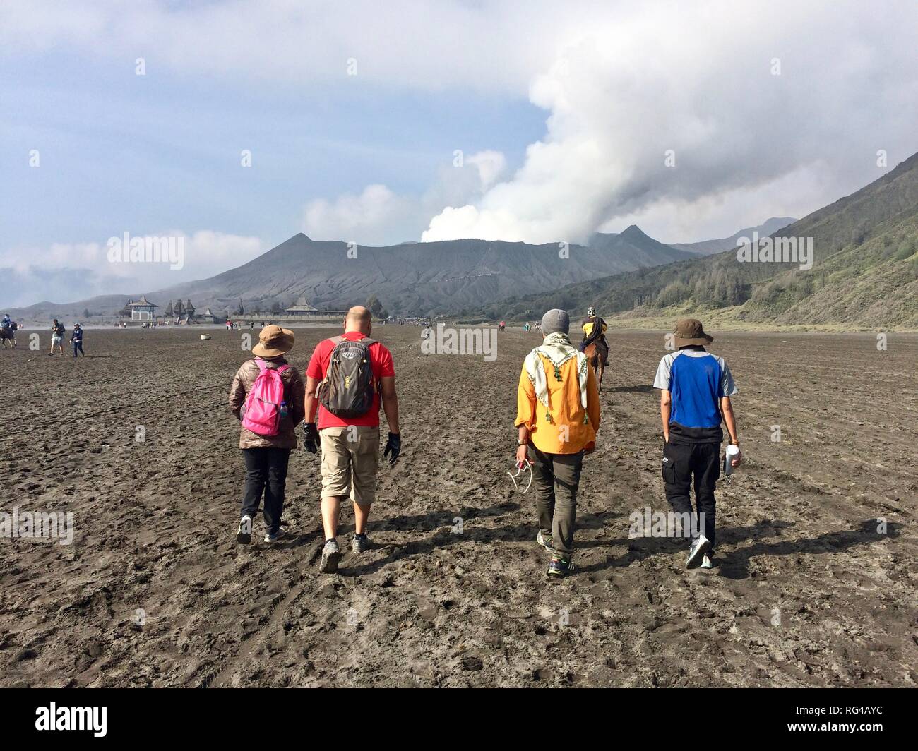 Bromo Semeru Tengger National Park Stock Photo