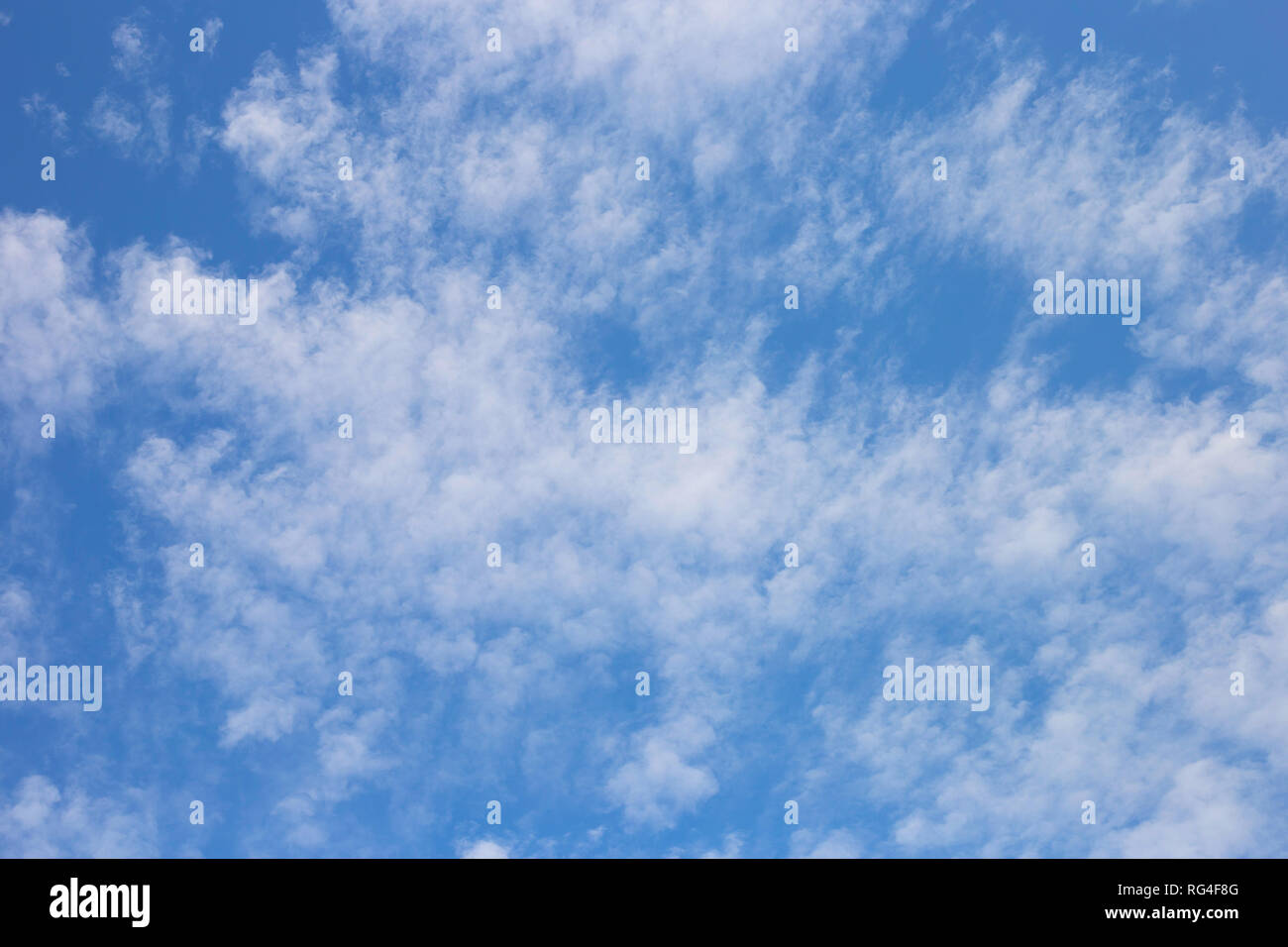 Blue sky background with cloud. Copy space Stock Photo - Alamy