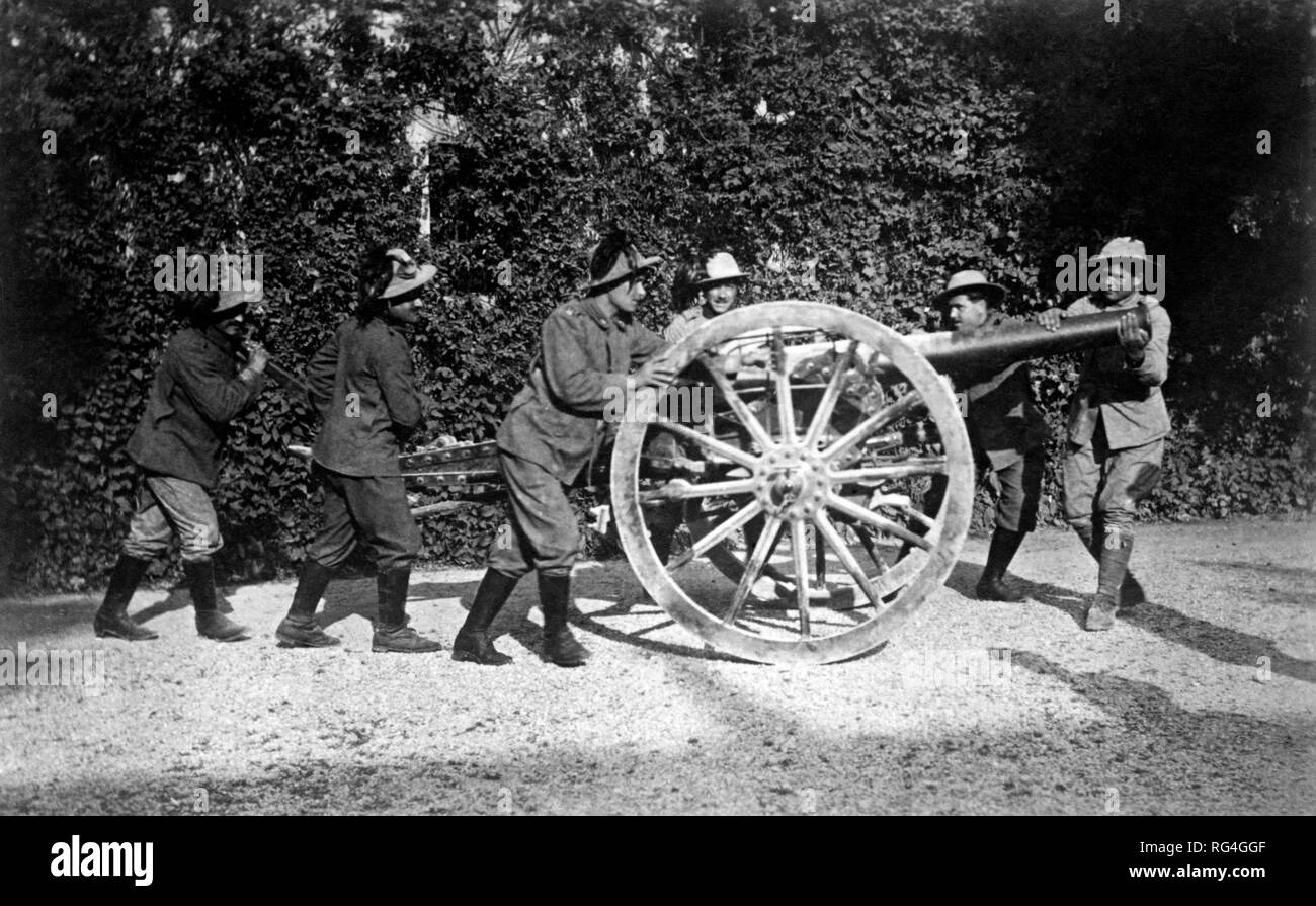 war, bersagliere, 1915-18 Stock Photo