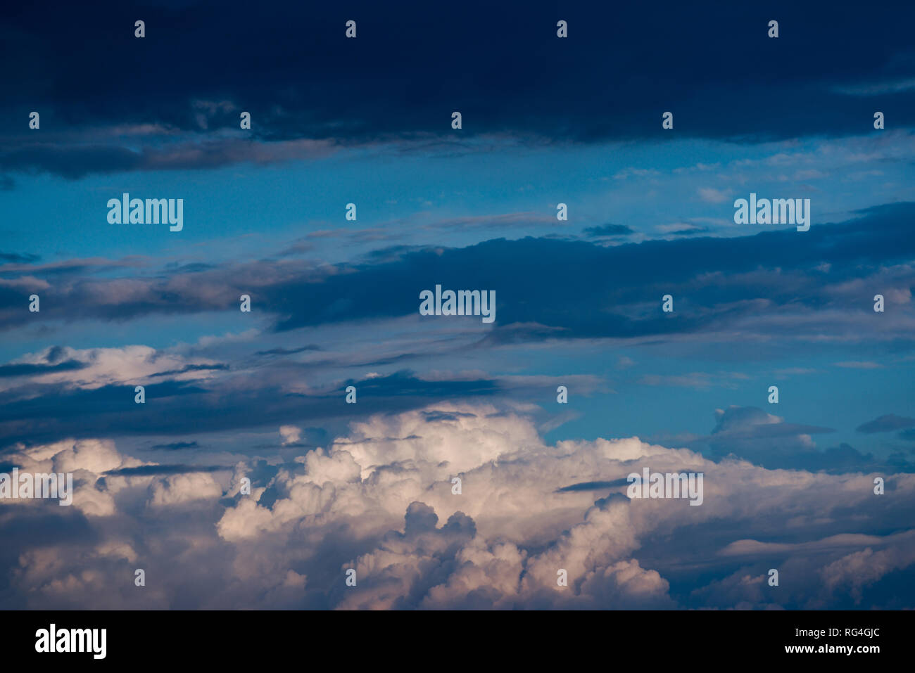 blue sky with clouds. future and success. heaven. summer vacation. weather forecast. clouds in