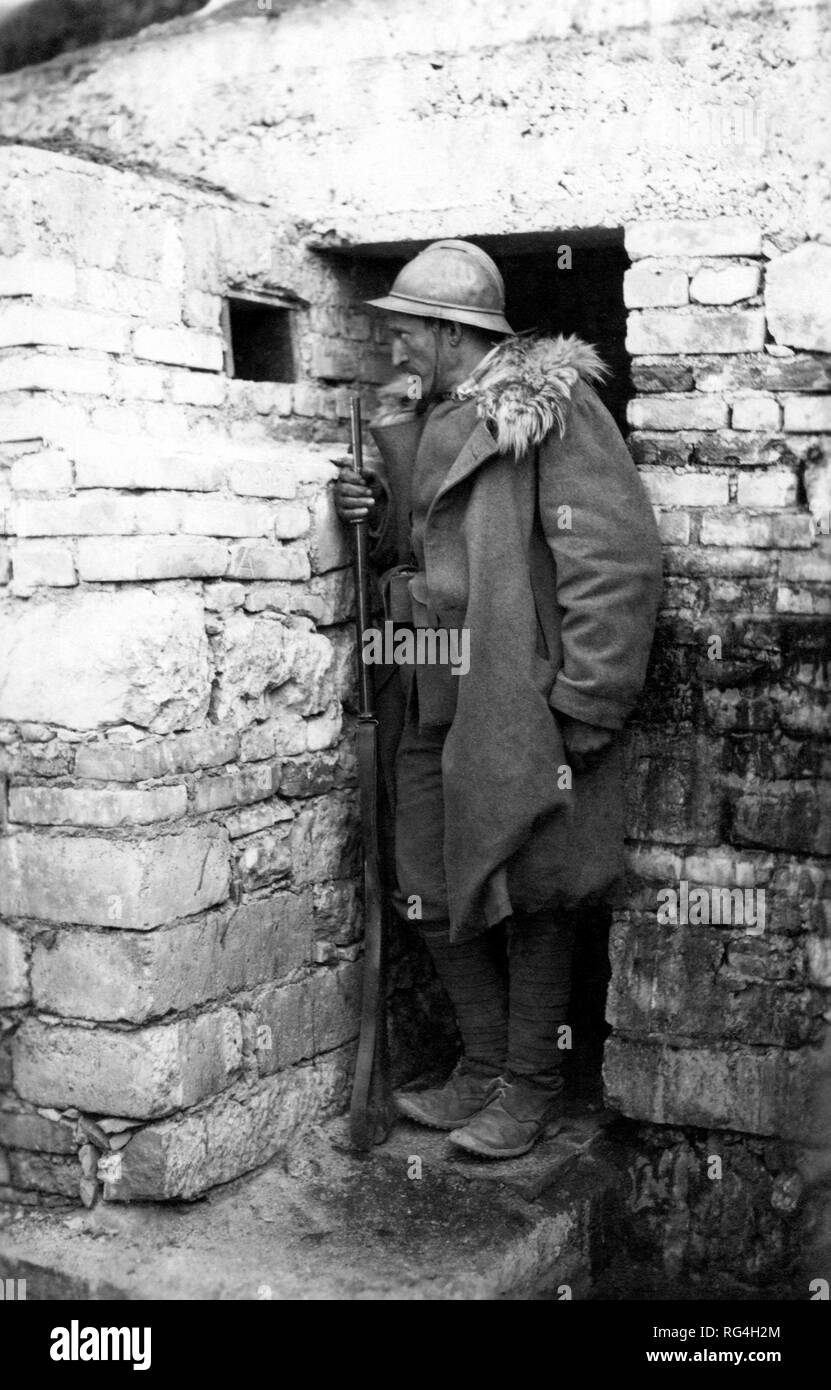 first world war, soldier, 1915-18 Stock Photo