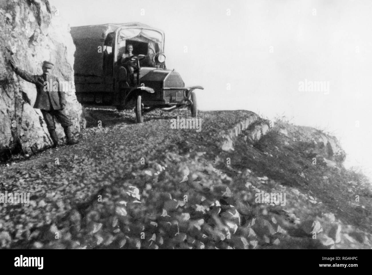 truck of the red cross, 1915-18 Stock Photo