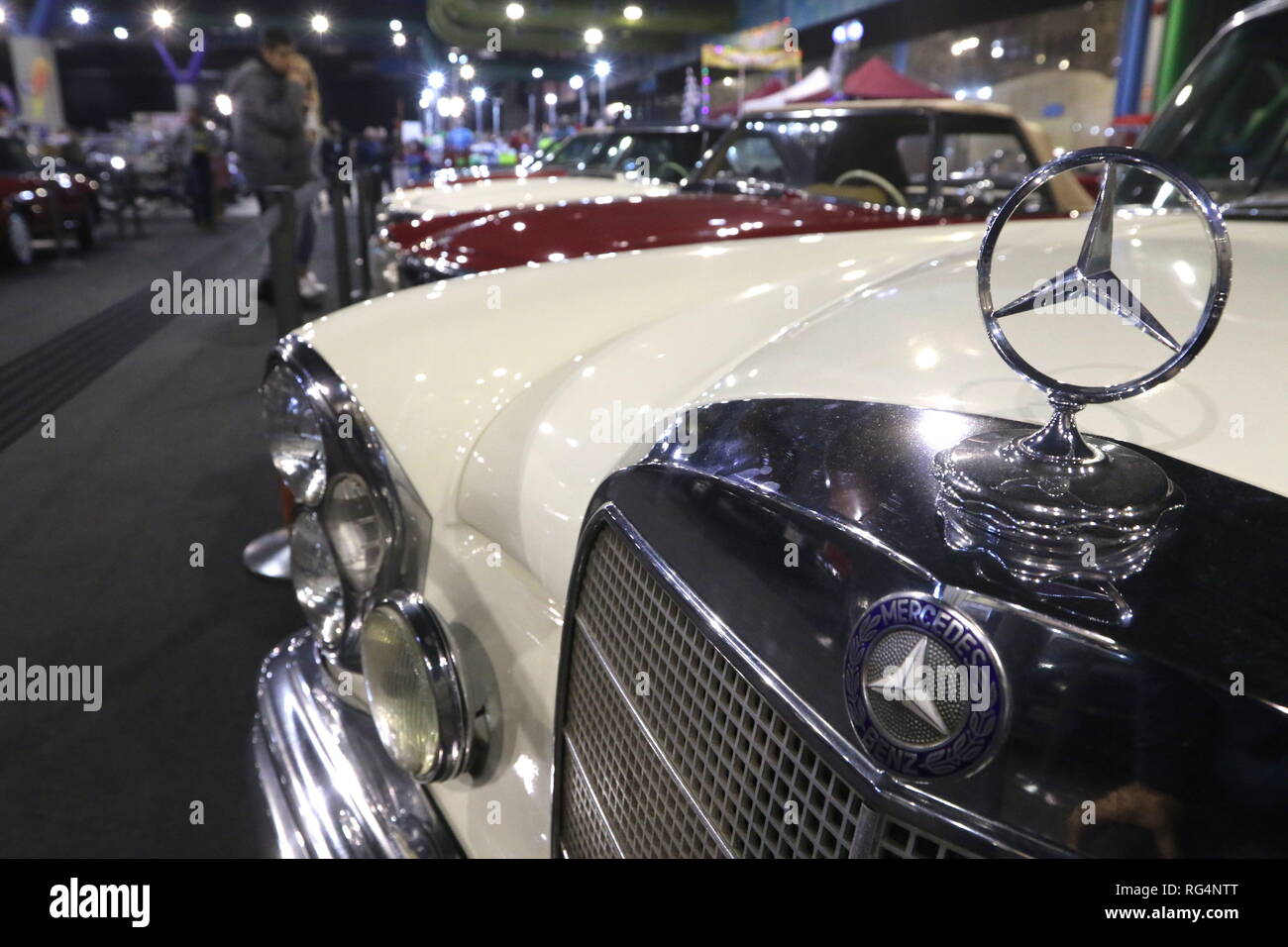 https www alamy com january 27 2019 27 january 2019 malaga the retro auto moto malaga exhibition the vintage vehicle show was held on january 25 26 and 27 2019 at the trade fair and congress center of malagaone more year all lovers of classic and collector vehicles from the south of the country special stands stand out for alpine vespino and super sports motorcycles from the 80s and 90s as well as the tributes to the seat 1430 ossa and mini credit lorenzo carnerozuma wirealamy live news image233674248 html