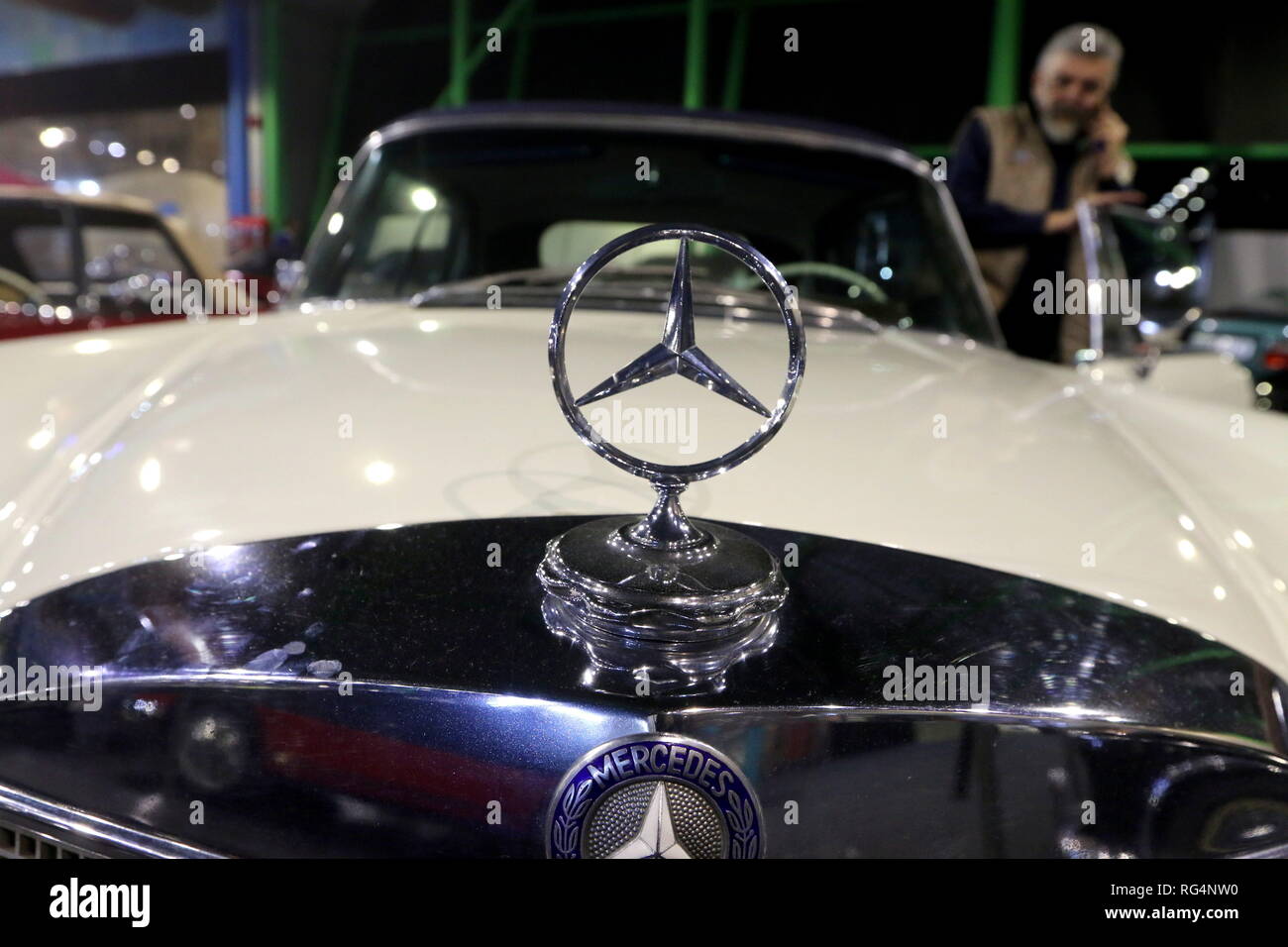 https www alamy com january 27 2019 27 january 2019 malaga the retro auto moto malaga exhibition the vintage vehicle show was held on january 25 26 and 27 2019 at the trade fair and congress center of malagaone more year all lovers of classic and collector vehicles from the south of the country special stands stand out for alpine vespino and super sports motorcycles from the 80s and 90s as well as the tributes to the seat 1430 ossa and mini credit lorenzo carnerozuma wirealamy live news image233674252 html