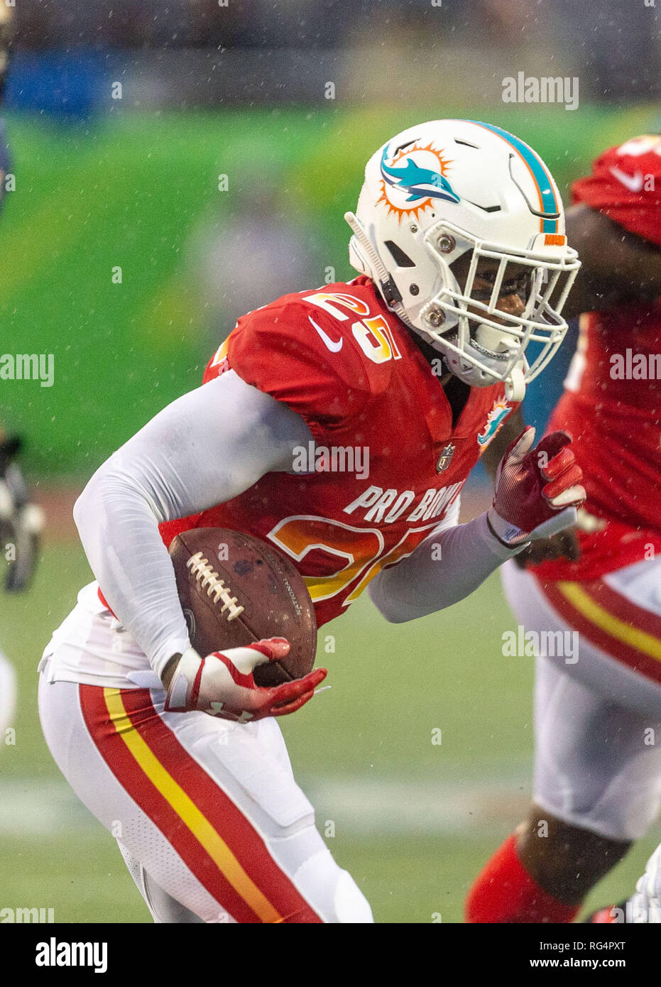 Orlando, Florida, USA. 27th Jan, 2019. NFC cornerback Patrick Peterson  (21), of the Arizona Cardinals, during the NFL Pro Bowl football game  between the AFC and the NFC at Camping World Stadium