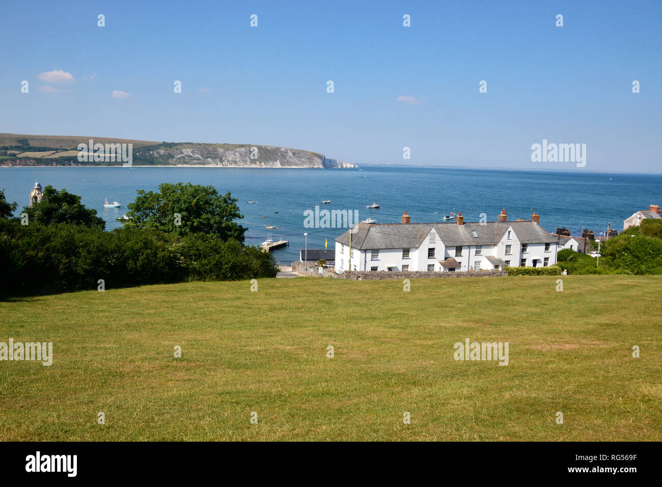 Holiday Cottages On The Cliff Top Near Peveril Point Swanage