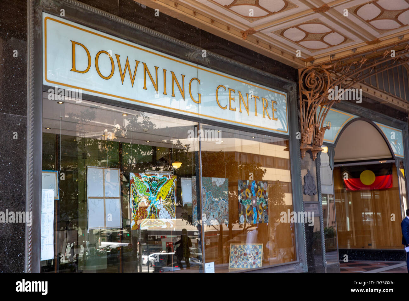Downing Centre court complex in Sydney city centre,Sydney,New South Wales,Australia Stock Photo