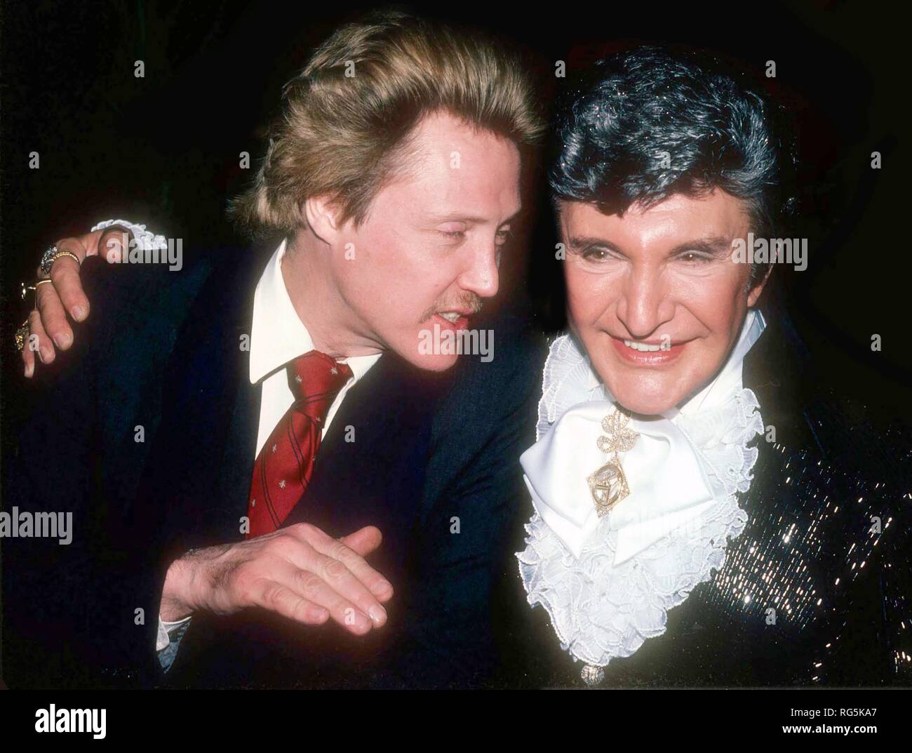 Christopher Walken and Liberace 1985 Photo By Adam Scull/PHOTOlink.net ...
