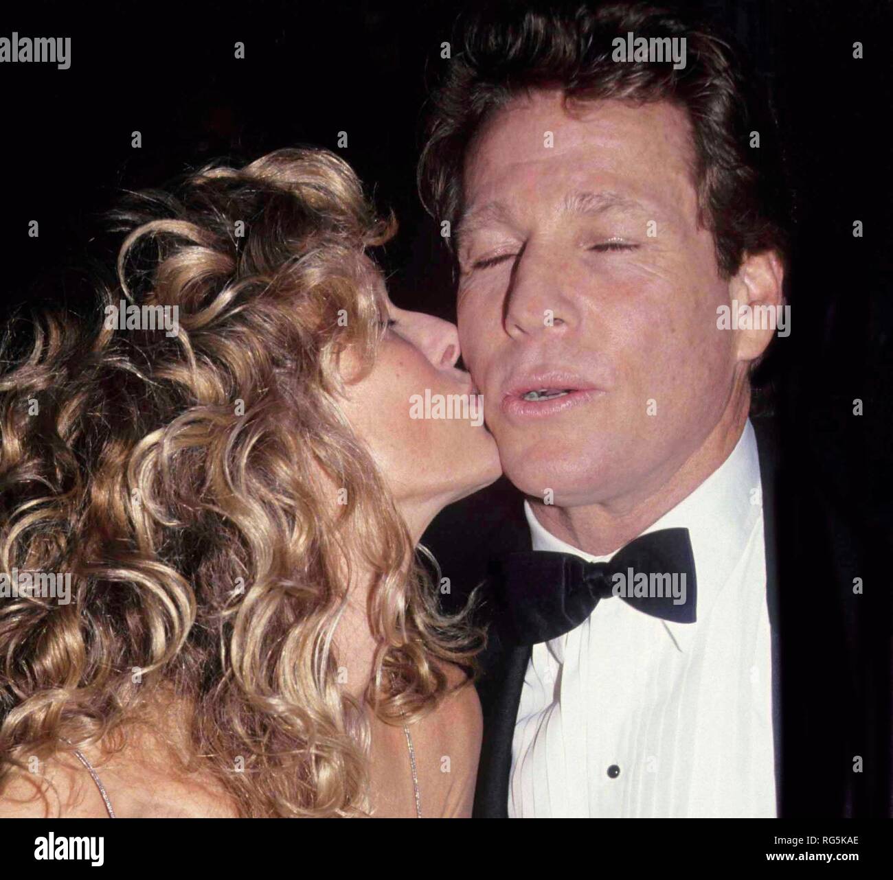 Ryan o'neal farrah fawcett hi-res stock photography and images - Alamy