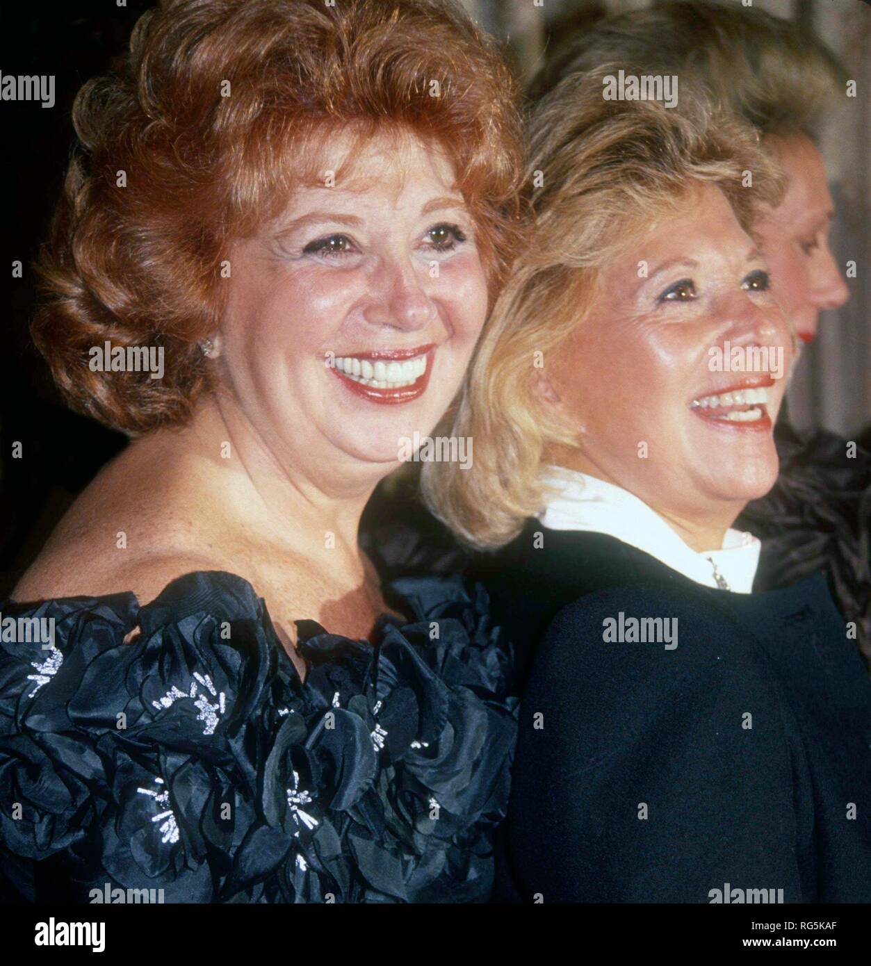 Beverly Sills Dinah Shore 1988 Photo By Adam Scull/PHOTOlink.net Stock Photo