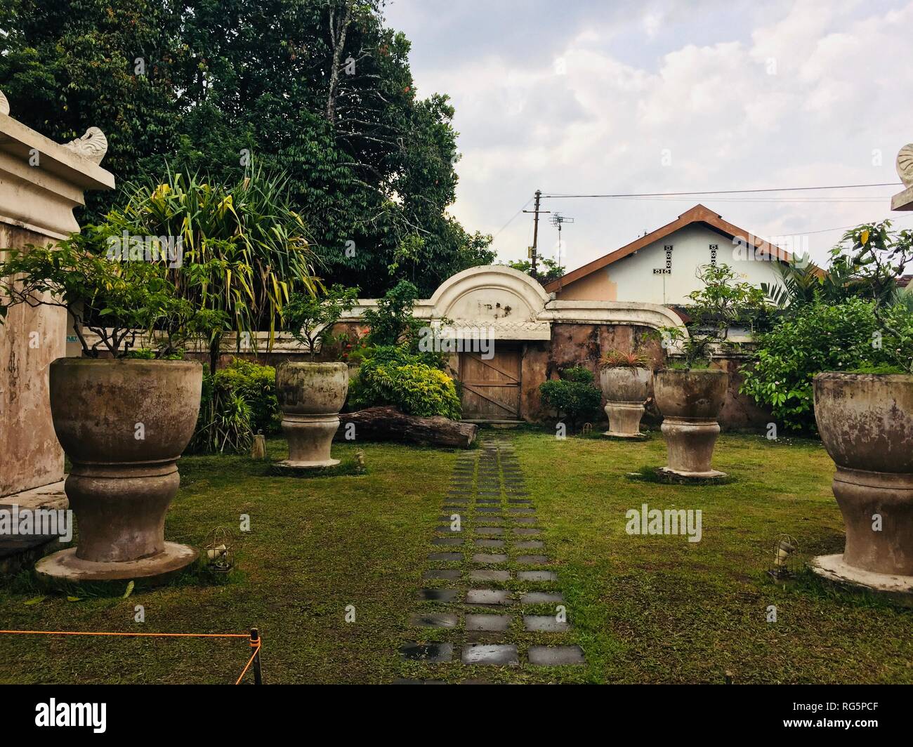 Taman Sari Jogja Garden Stock Photo Alamy