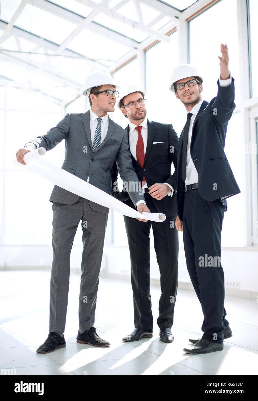 group of architects discussing ideas for a new project Stock Photo - Alamy