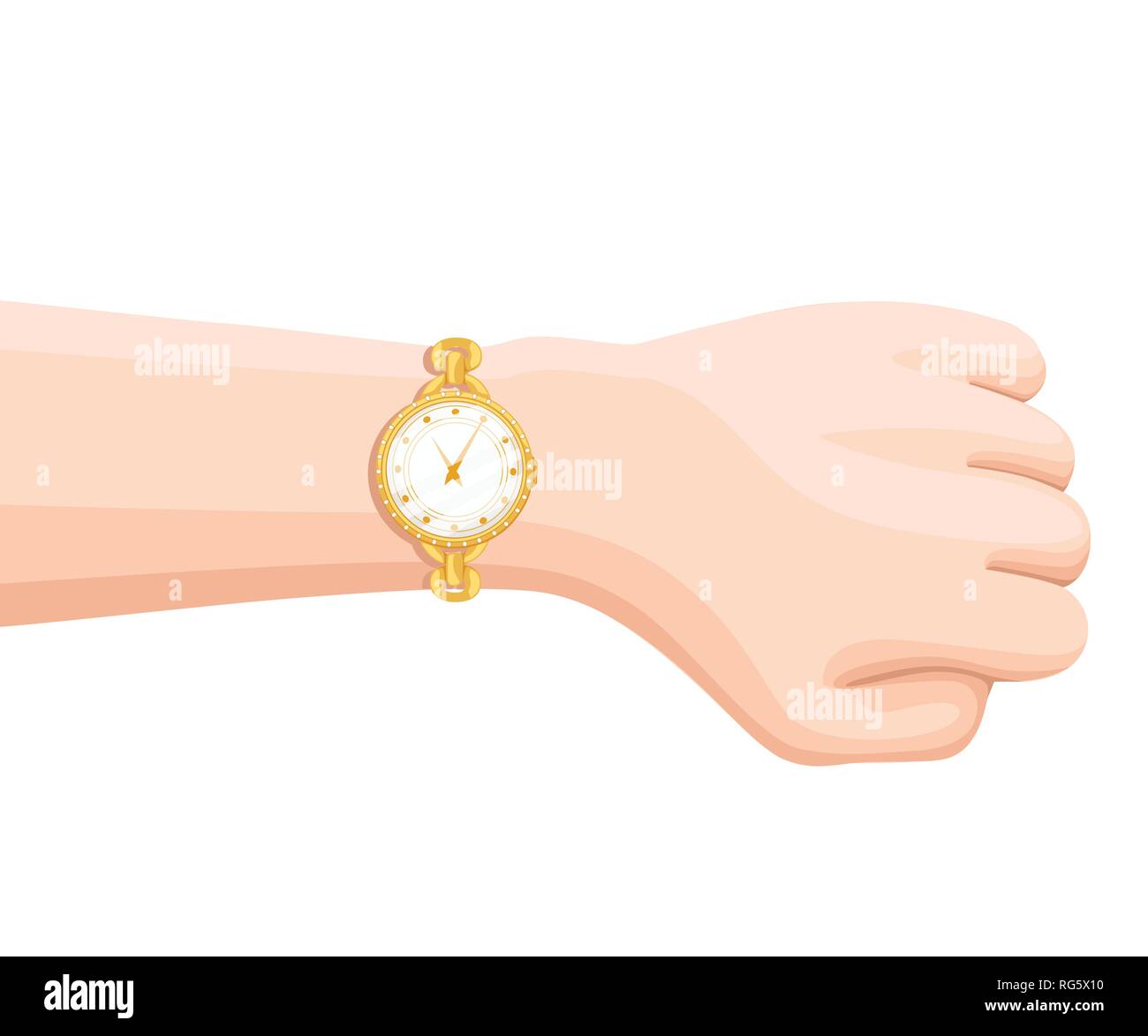 Golden wrist hot sale