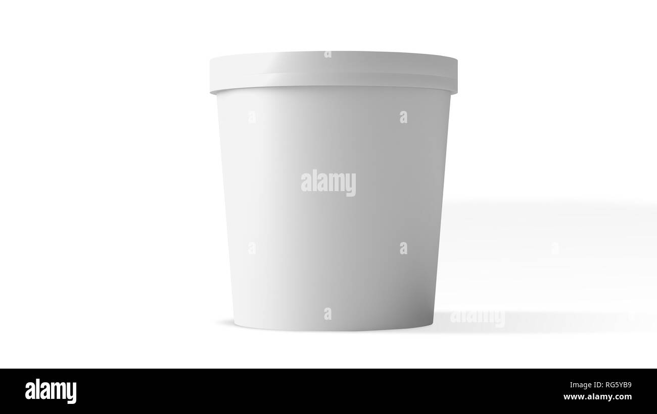 Download Ice Cream Packaging Mockup Isolated Stock Photo Alamy