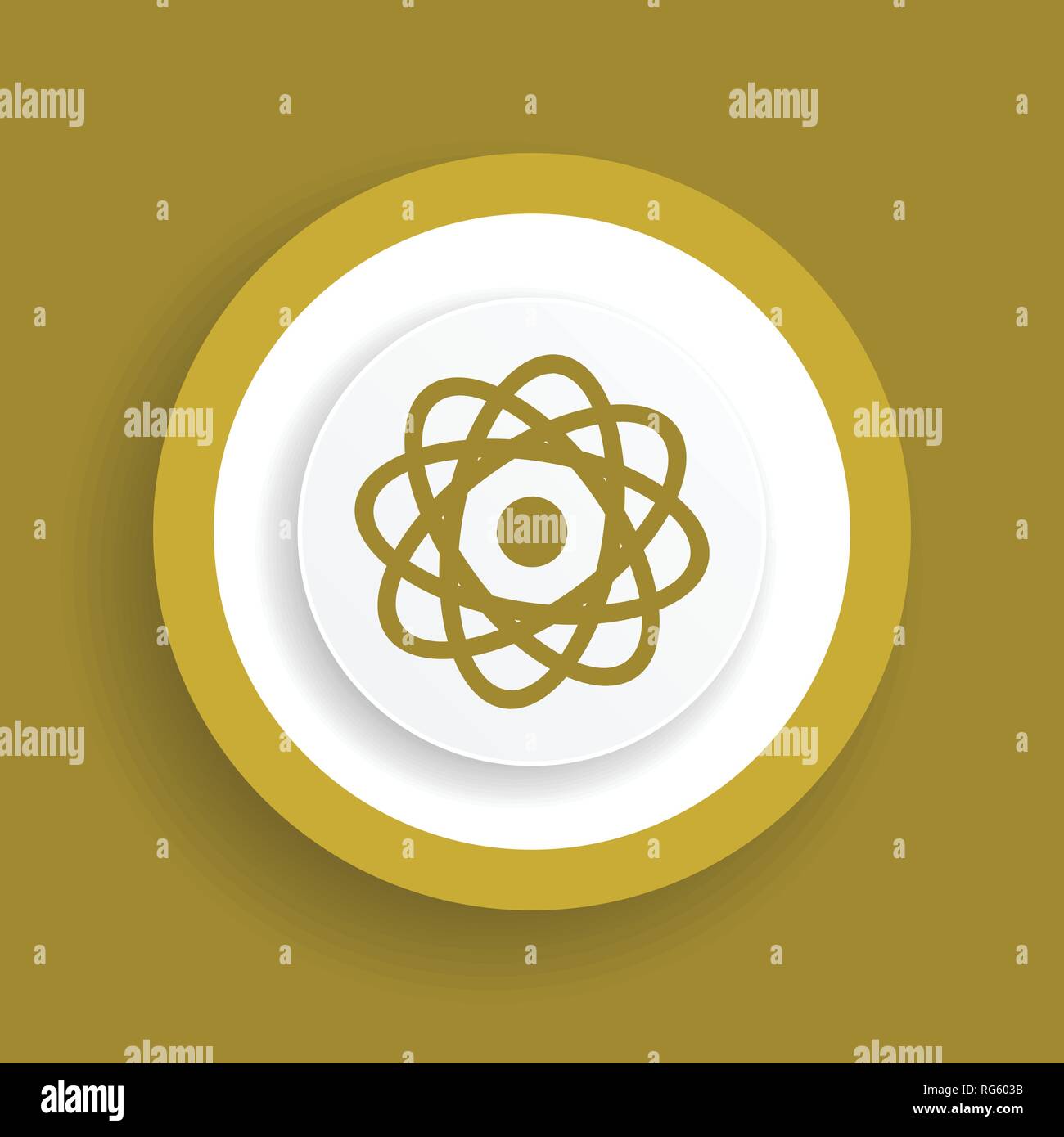 atom icon vector Stock Vector Image & Art - Alamy