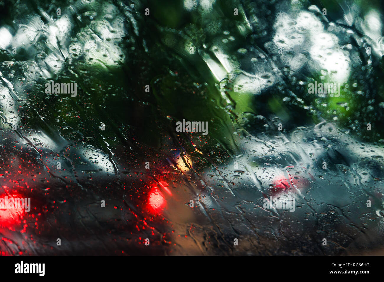 Window glass in rainy day hi-res stock photography and images - Alamy