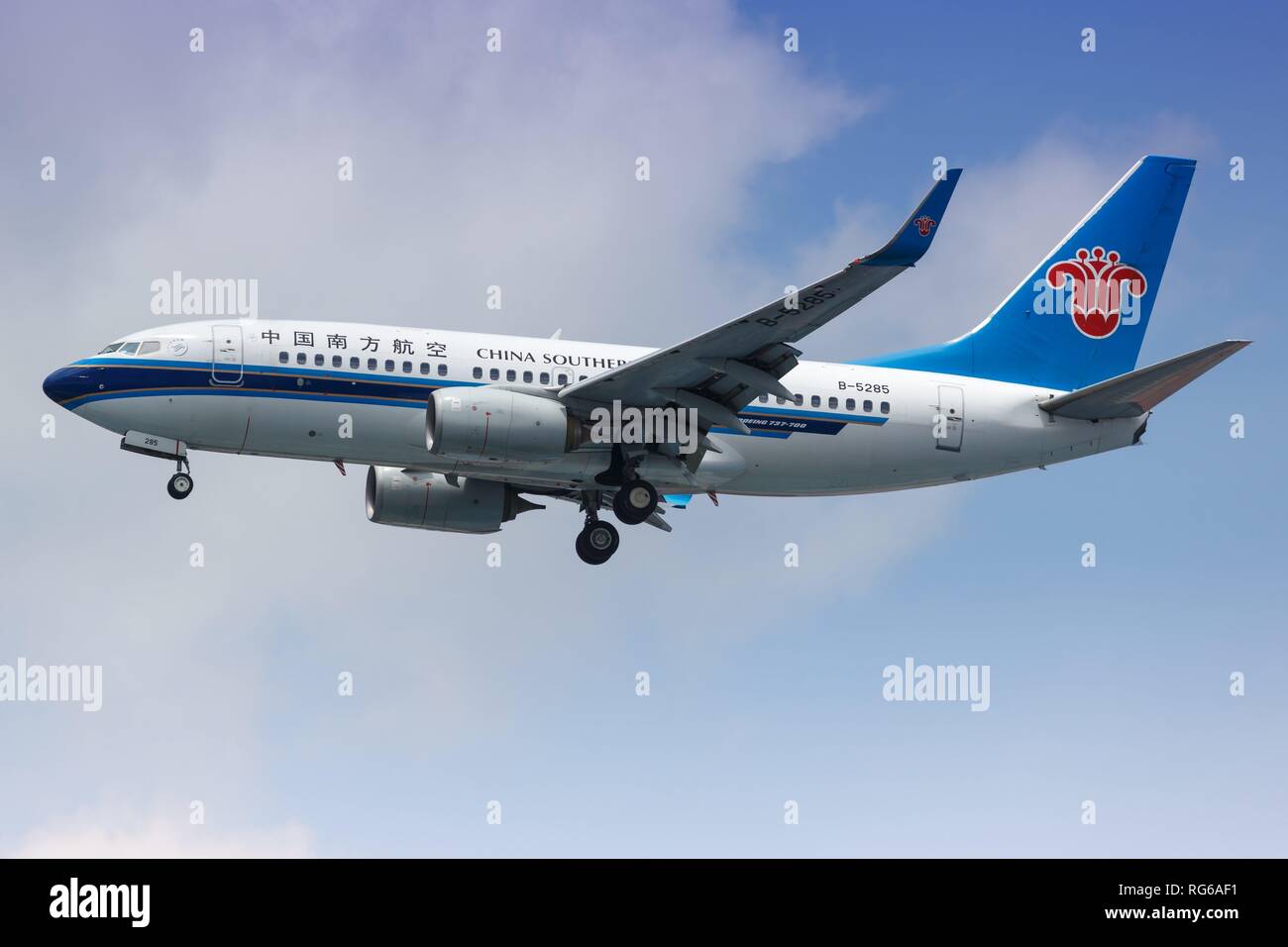 Jakarta, Indonesia – 26. January 2018: China Southern Airlines Boeing 737-700 at Jakarta airport (CGK) in Indonesia. | usage worldwide Stock Photo