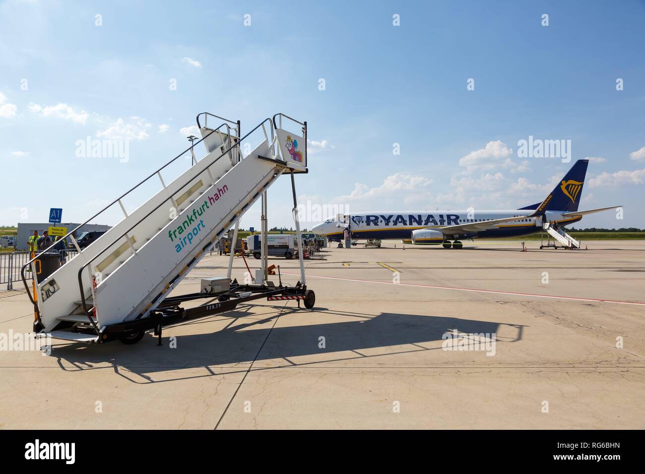 Lautzenhausen, Germany July 27, 2018 Ryanair Boeing B737800