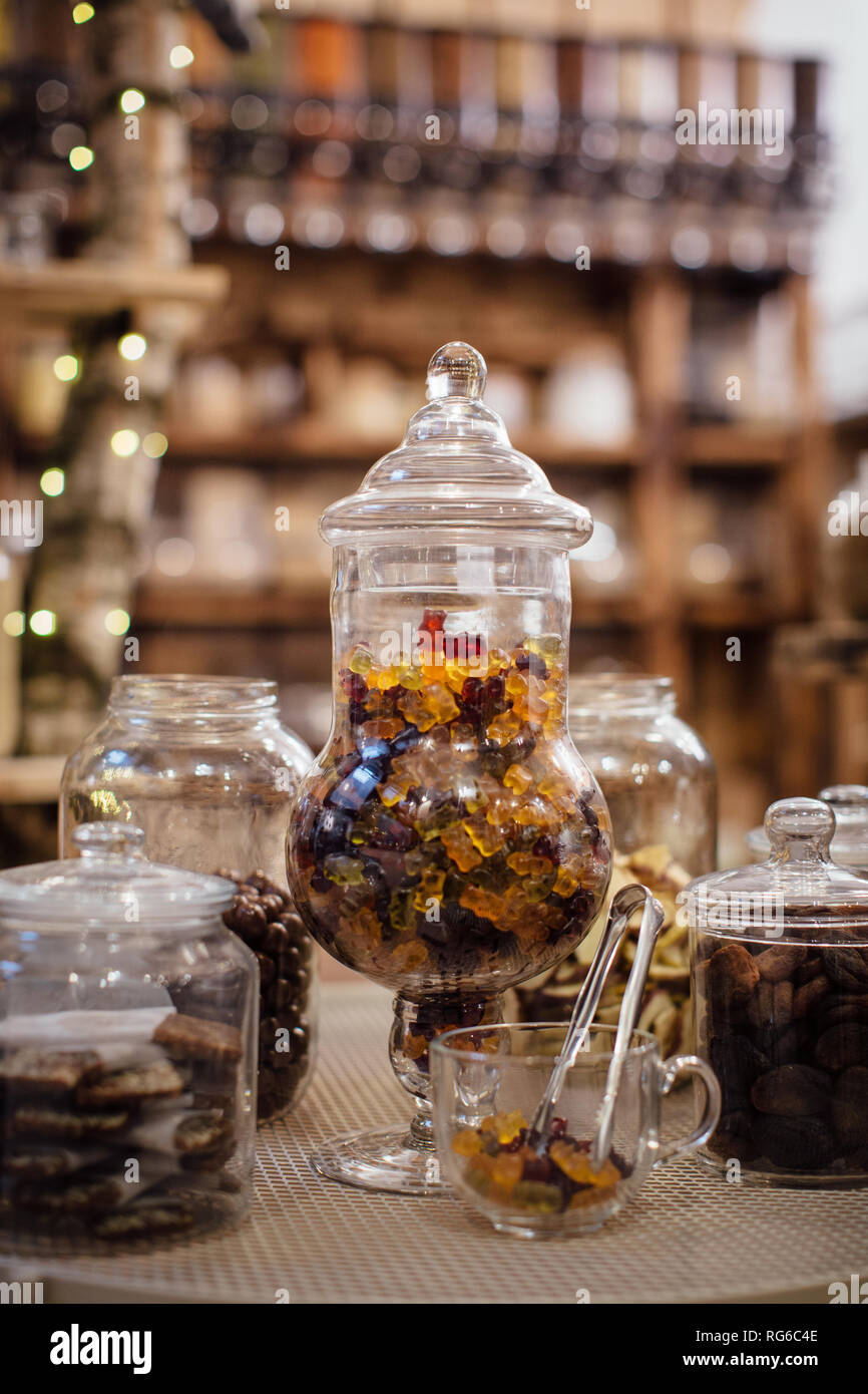 Gummy bears in jars hires stock photography and images Alamy