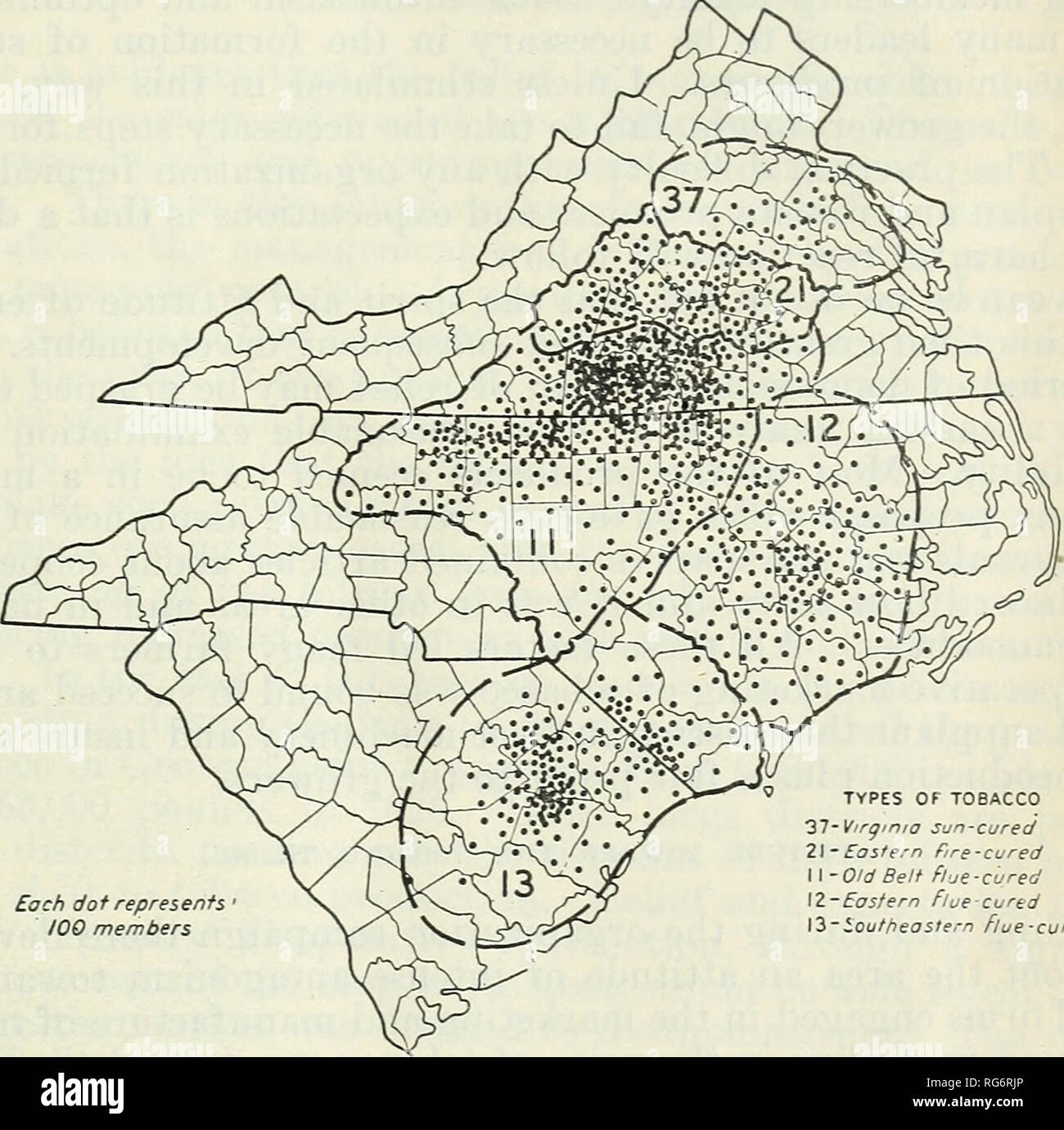 Business analysis of the Tobacco Growers' Cooperative Association. Tobacco  Economic aspects; Cooperative marketing of farm produce. ANALYSIS OF TOBACCO  GROWERS* ASSOCIATION 15 Table 2.—Number of contracts with members in three  States,