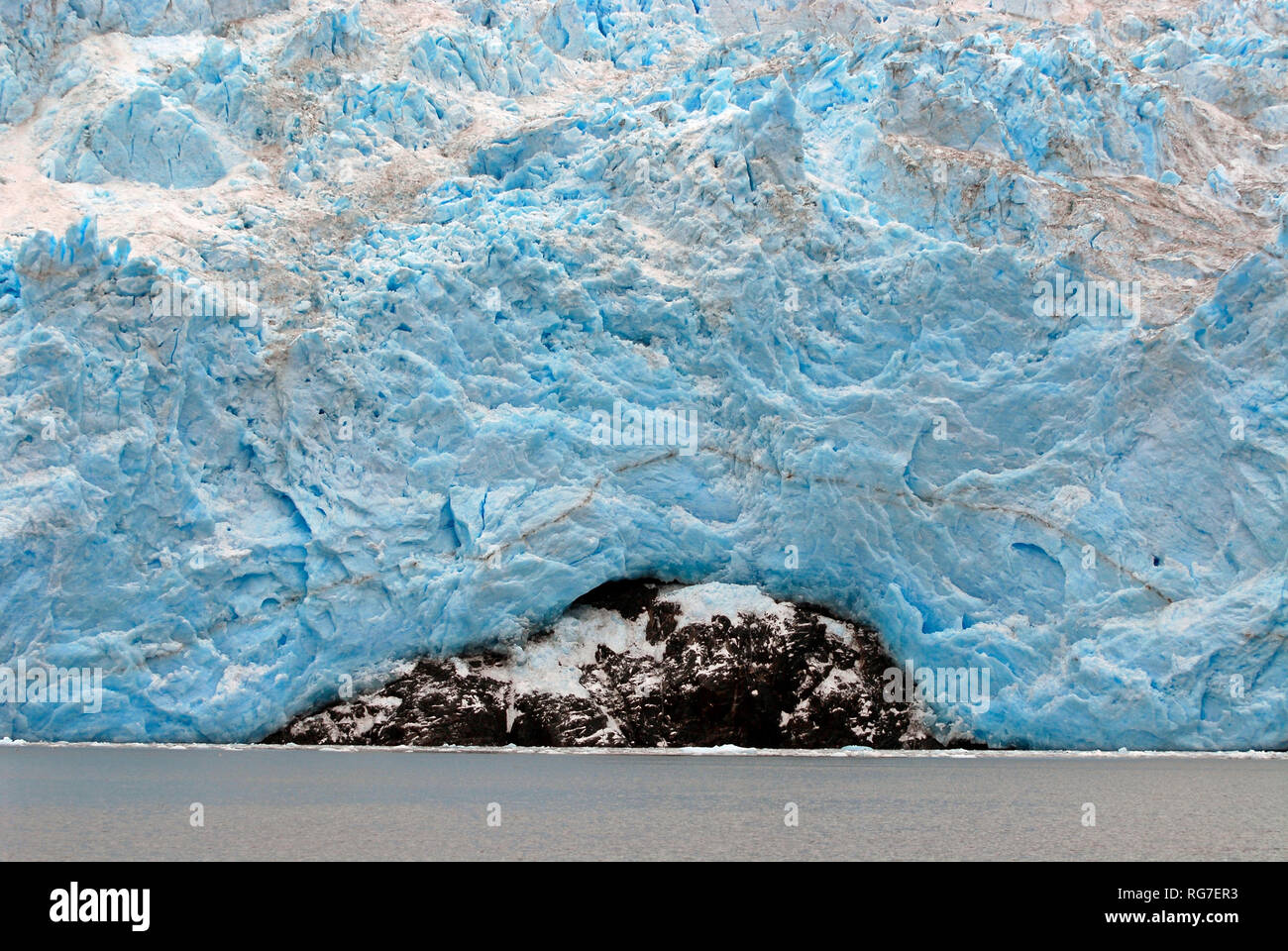 Glacier blue ice Stock Photo Alamy