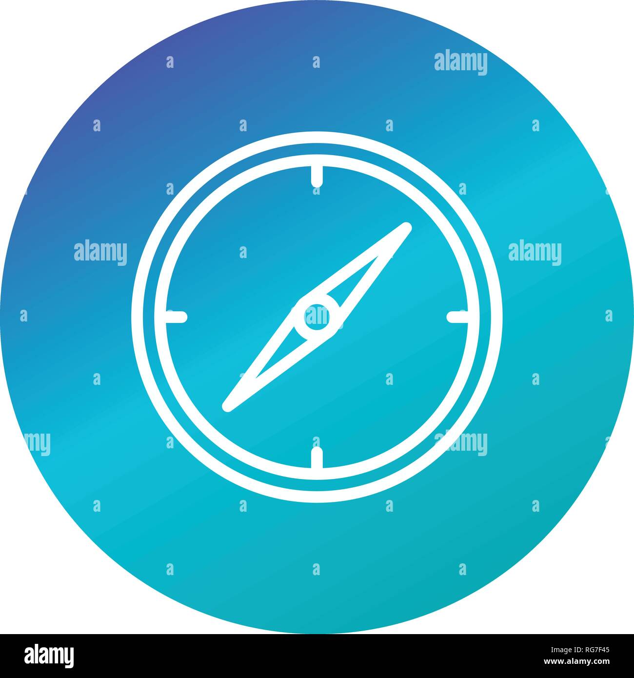 Compass Vector Icon Sign Icon Vector Illustration For Personal And ...