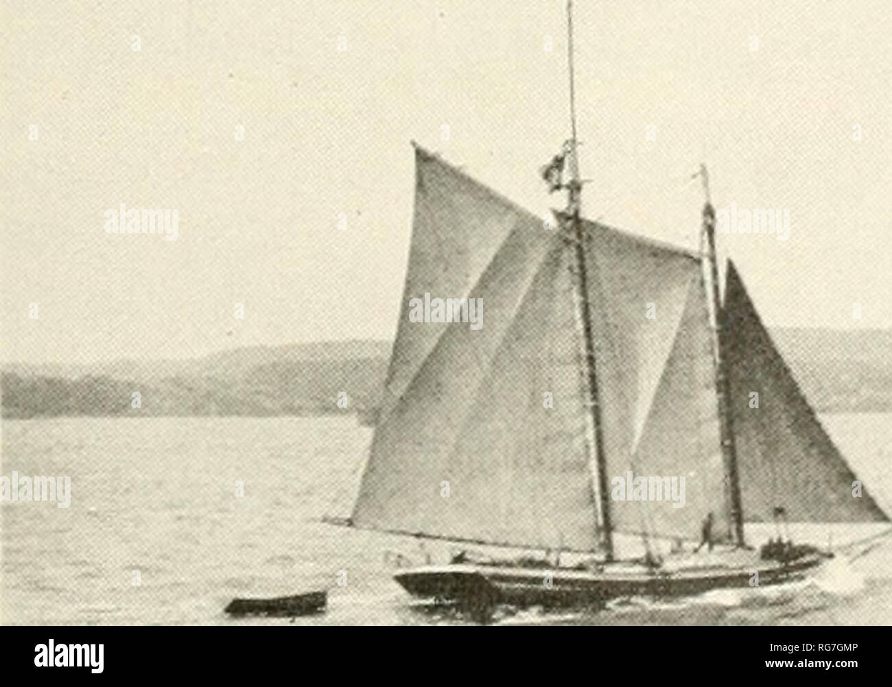 19th Century Maine Shipyard Builder's Model of a Schooner 19th Century Maine Shipyard Builder's Model of a Schooner