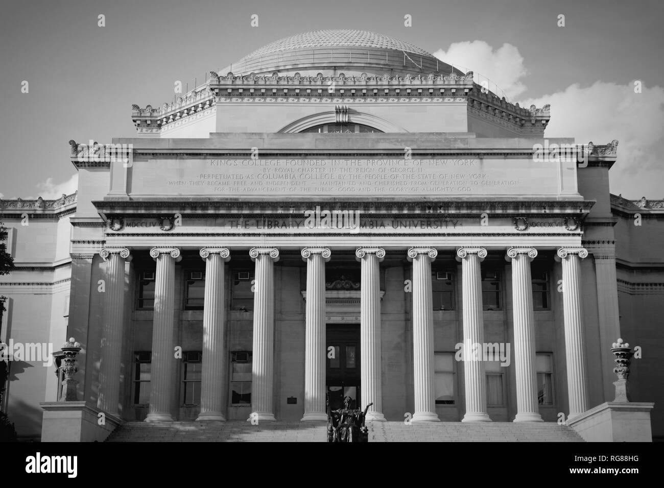 Columbia university Black and White Stock Photos & Images - Alamy