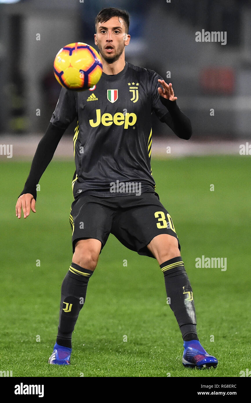 Football Serie A Lazio vs Juventus, Rome, Italy - 27 Jan 2019 In the picture Rodrigo Betancur Ph Photographer01 Stock Photo