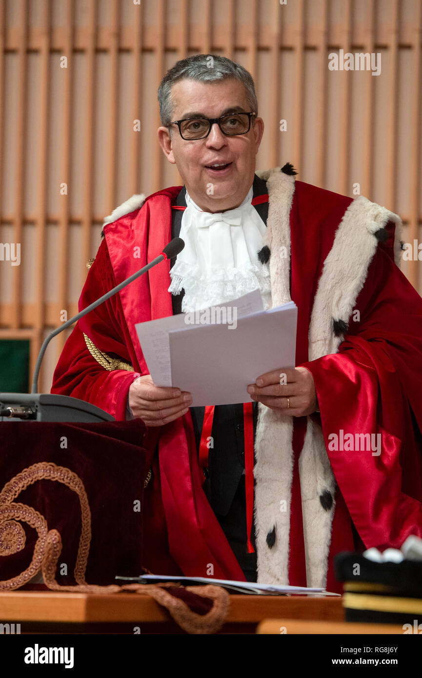 News Turin, inauguration of the 2019 judicial year In the picture