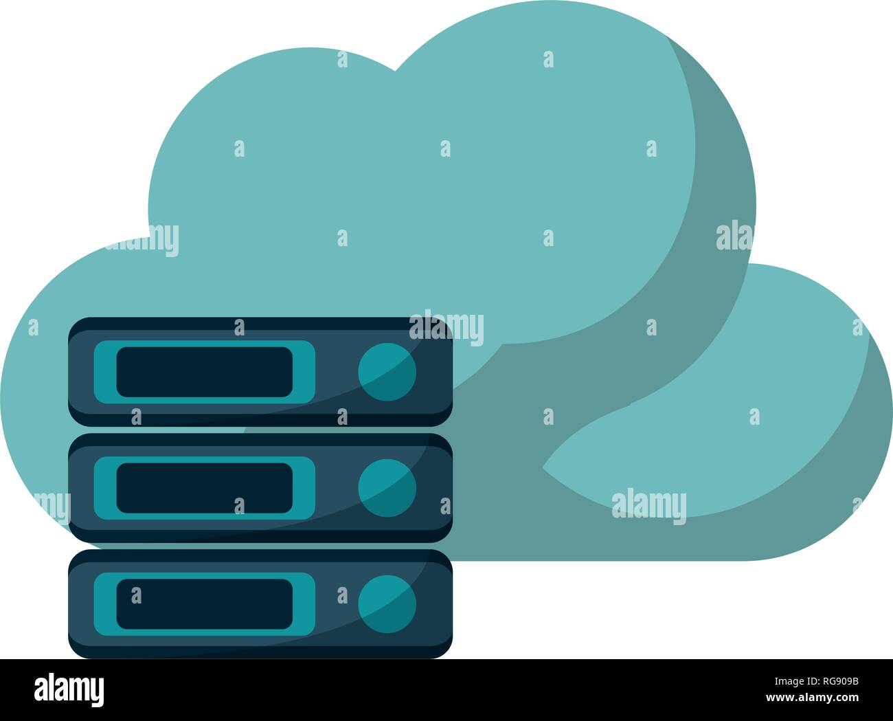 cloud computing technology Stock Vector Image & Art - Alamy
