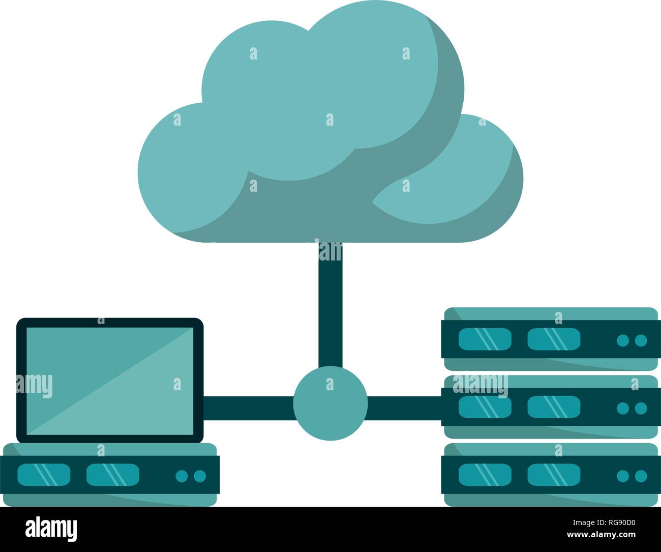 cloud computing technology Stock Vector Image & Art - Alamy