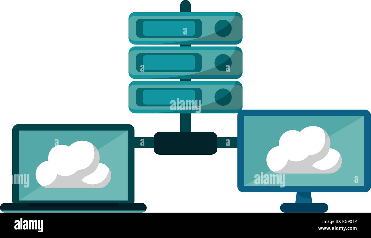 cloud computing technology Stock Vector Image & Art - Alamy