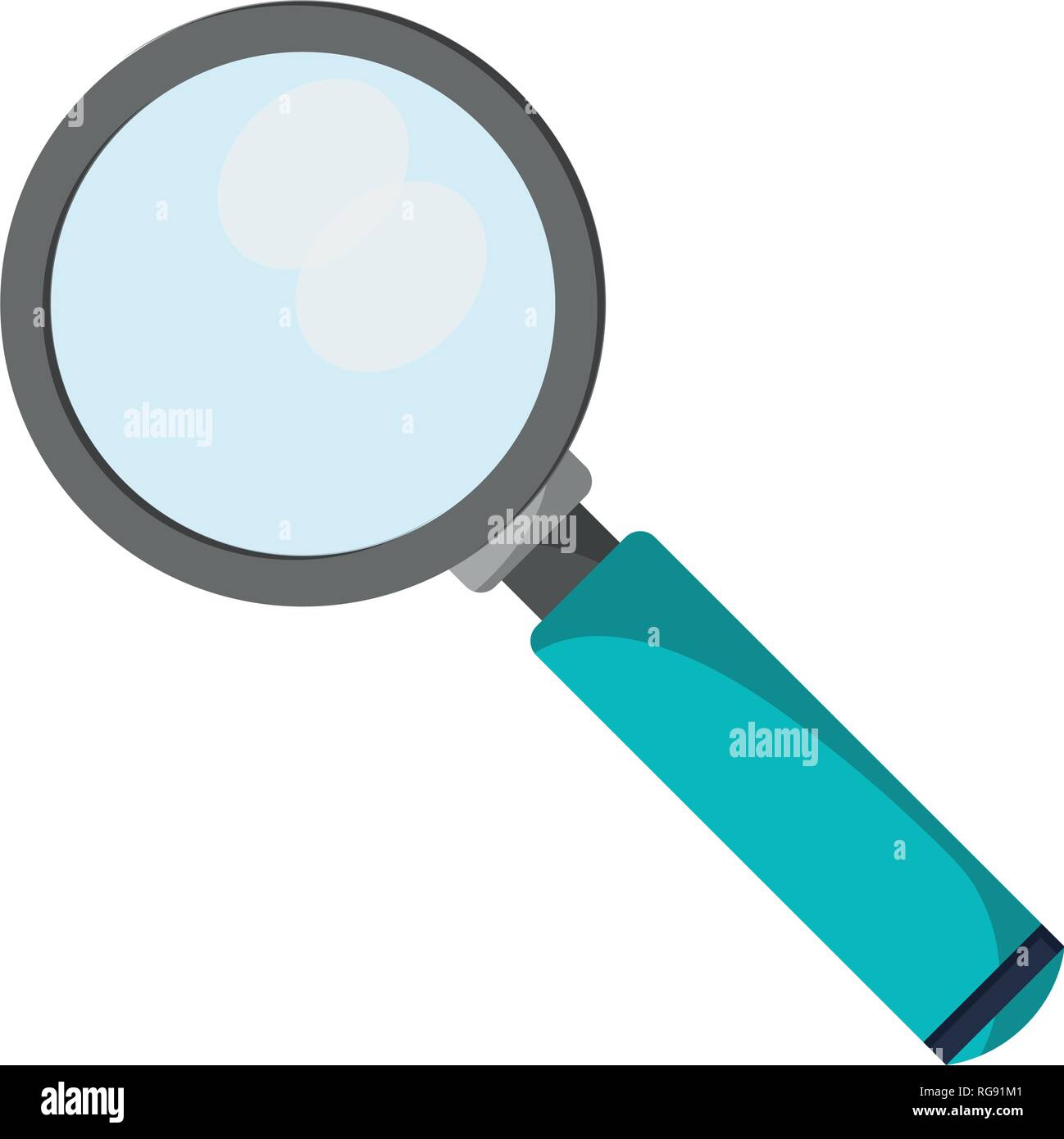 magnifying glass symbol Stock Vector Image & Art Alamy