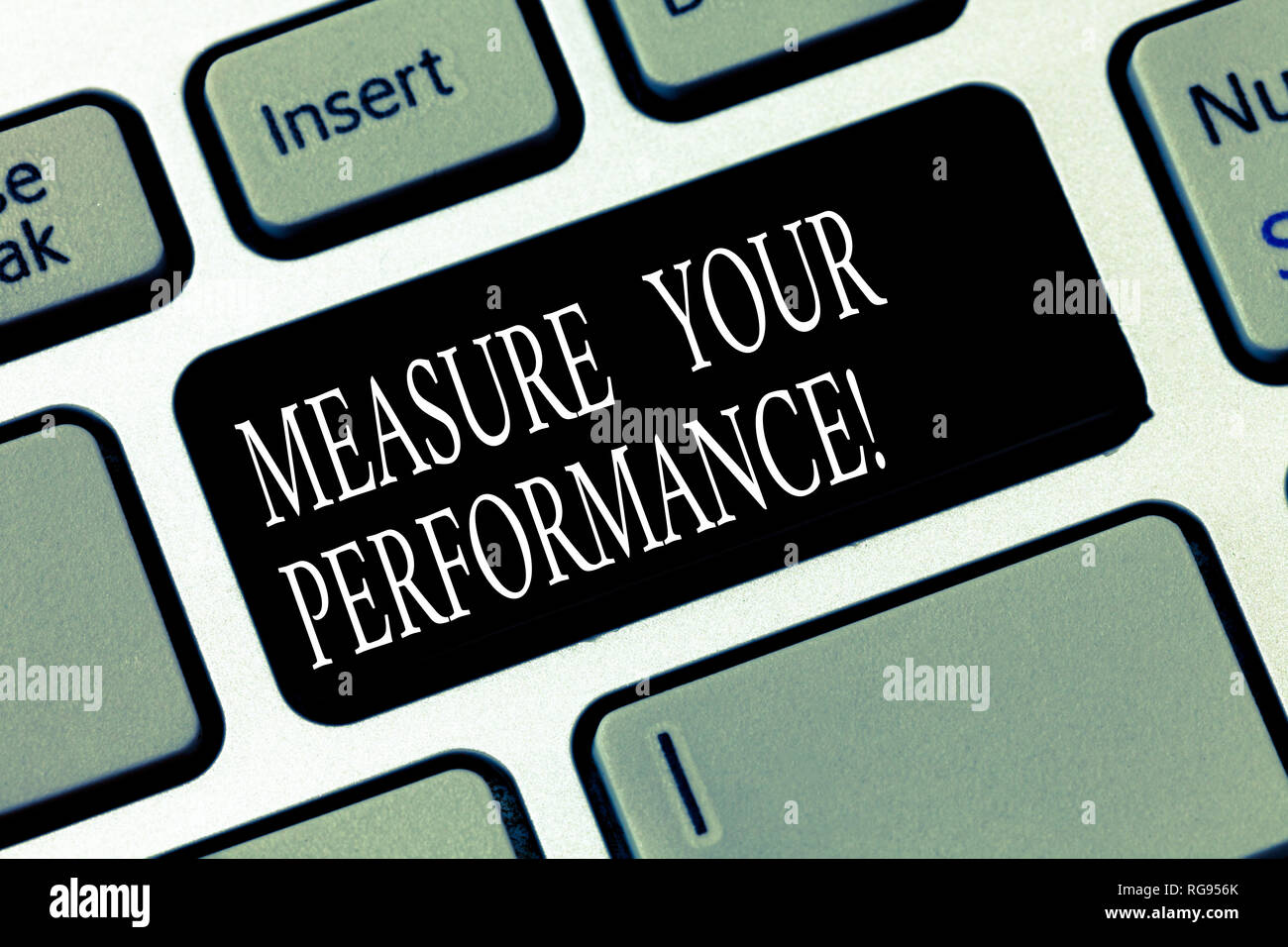 Text sign showing Measure Your Perforanalysisce. Conceptual photo ...