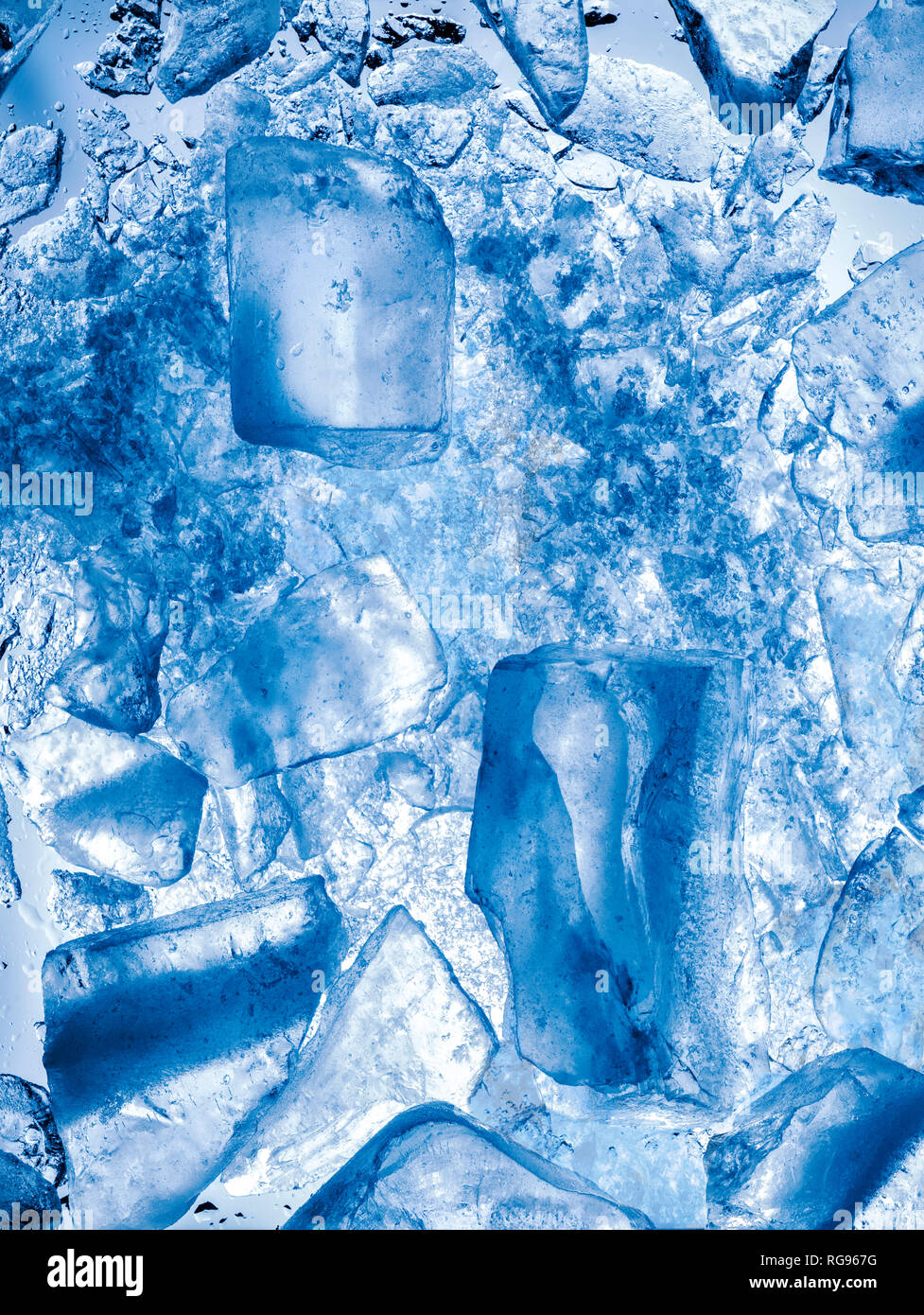 Chunks of ice. Stock Photo