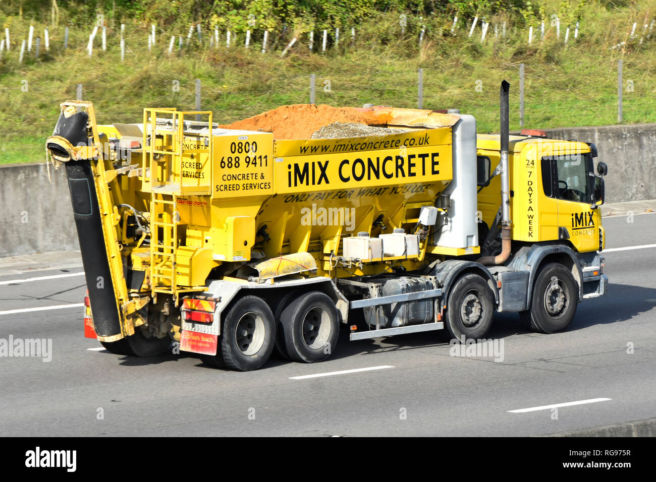 Uk Cement Lorry Stock Photos & Uk Cement Lorry Stock Images - Alamy