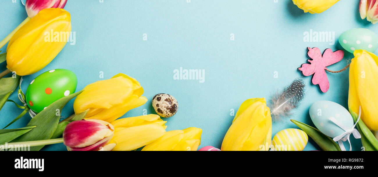 Happy Easter card. Stock Photo
