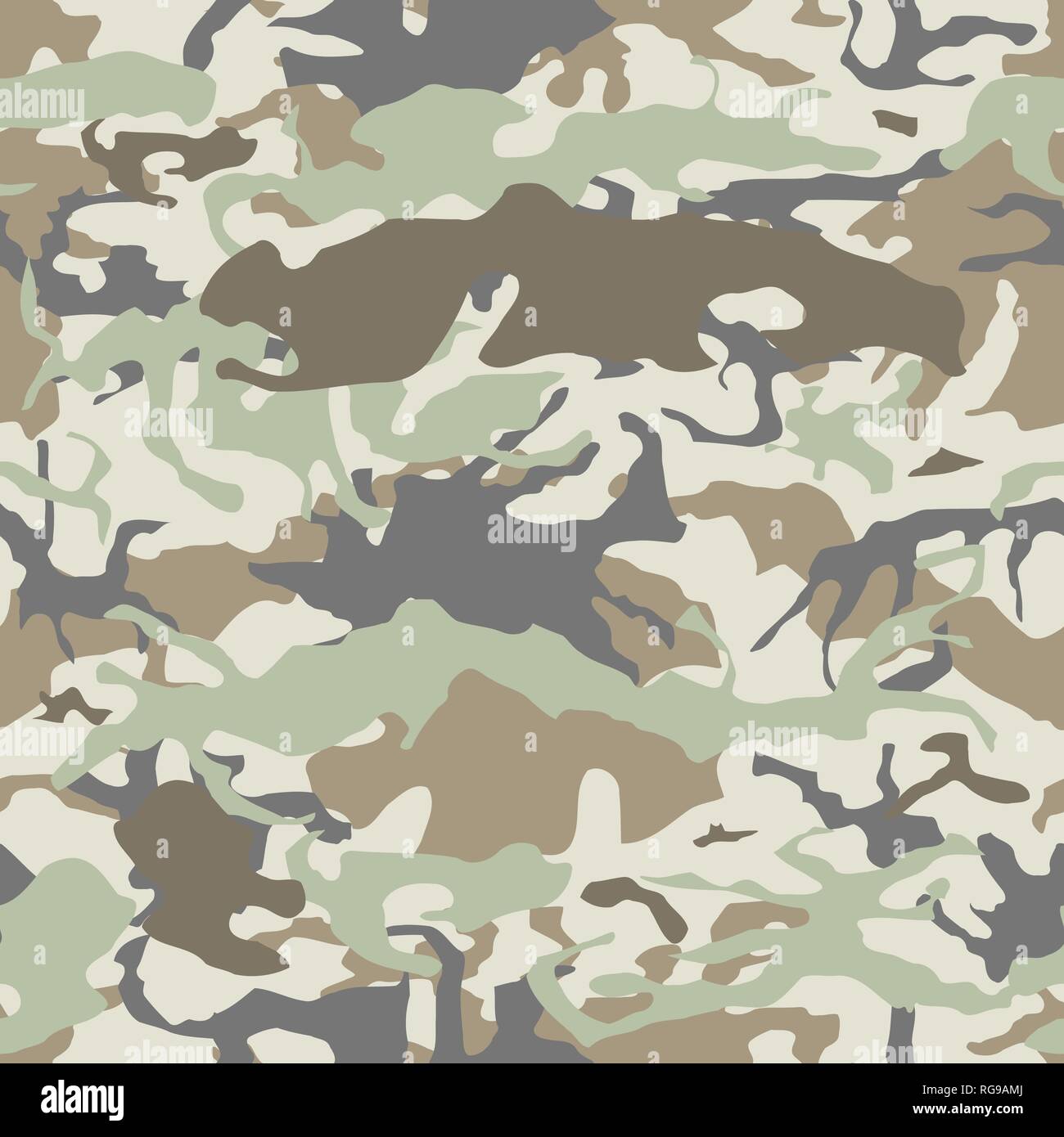 Seamless Army Camouflage Pattern Vector Military Stock, 50% OFF