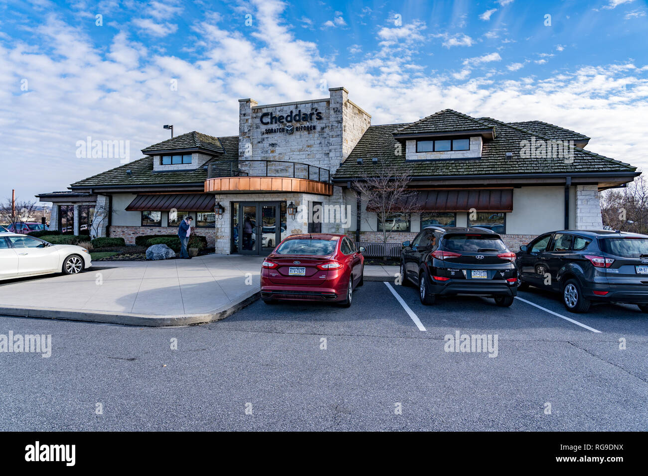 York, PA, USA January 26, 2019 Cheddar's Scratch Kitchen is an