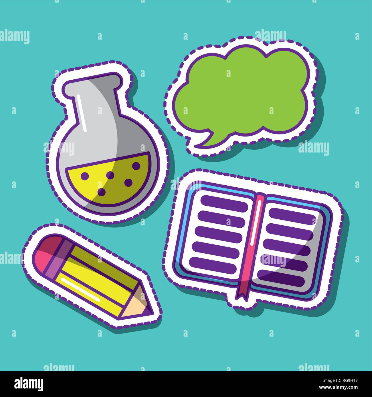 Test patches Stock Vector Images - Alamy
