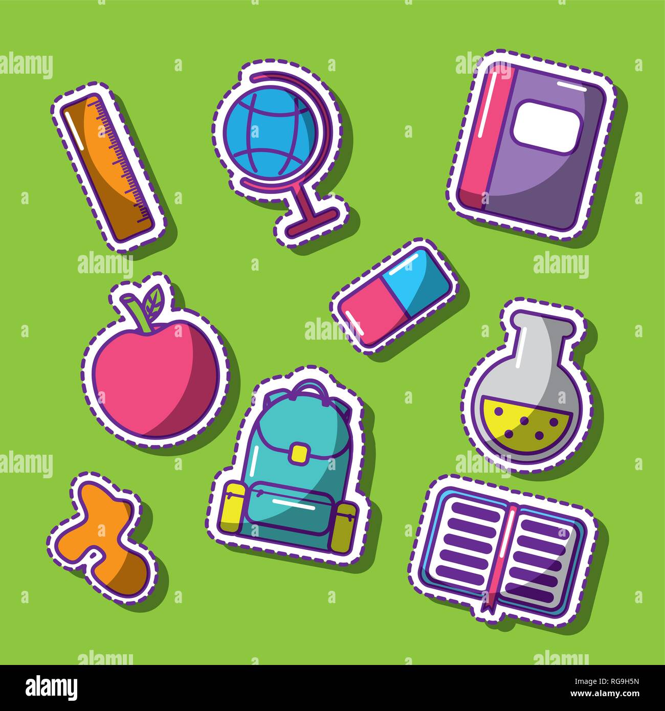 Test patches Stock Vector Images - Alamy