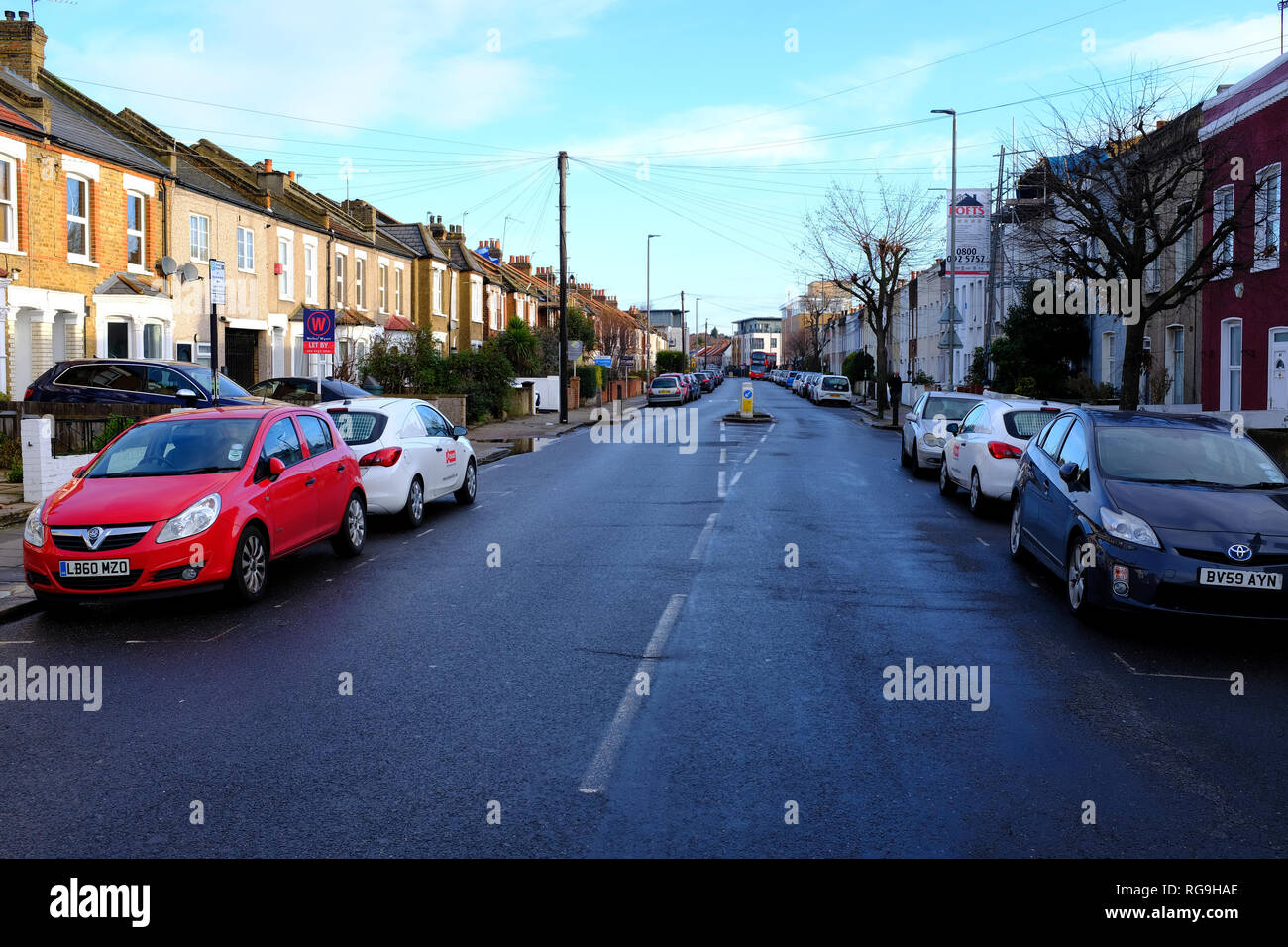 Fountain Road Tooting London UK Stock Photo