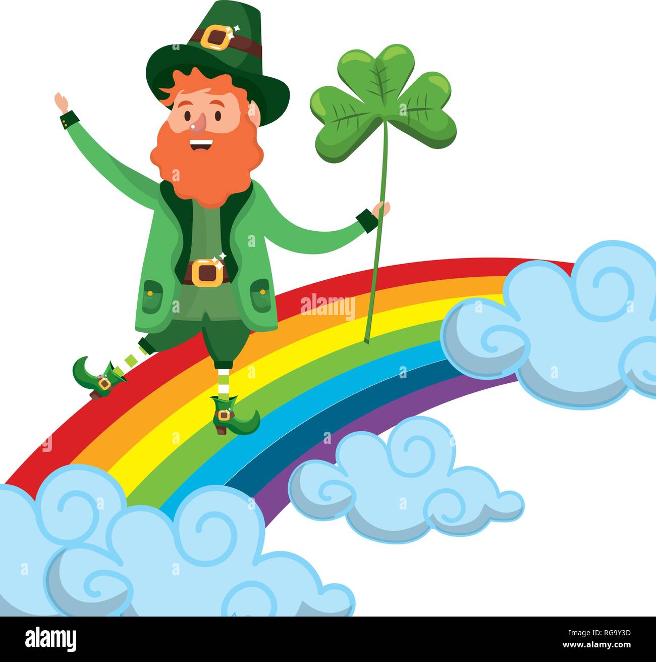 marching band st patricks day cartoon