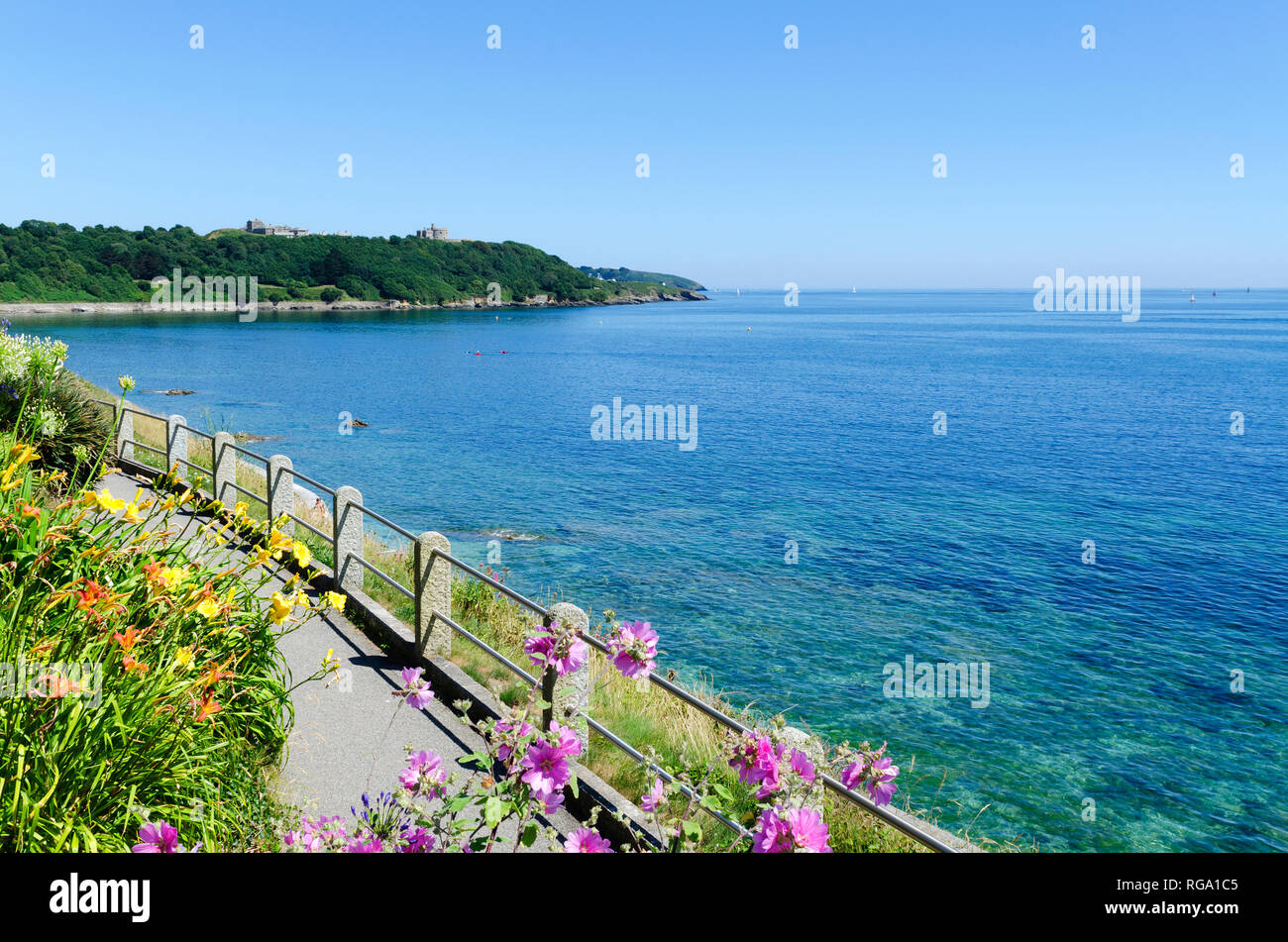 falmouth, cornwall, england Stock Photo