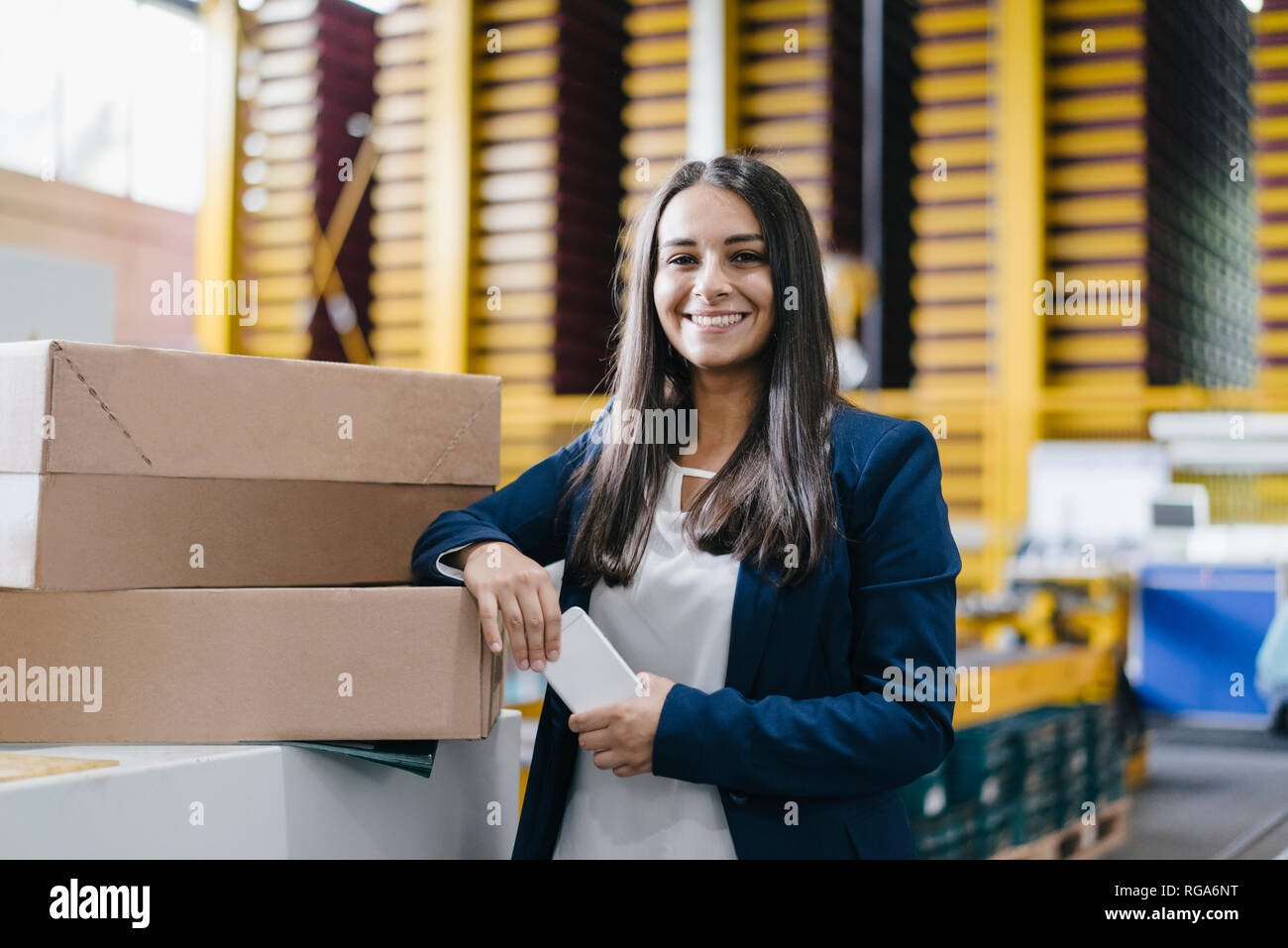Warehouse clerk hires stock photography and images Alamy