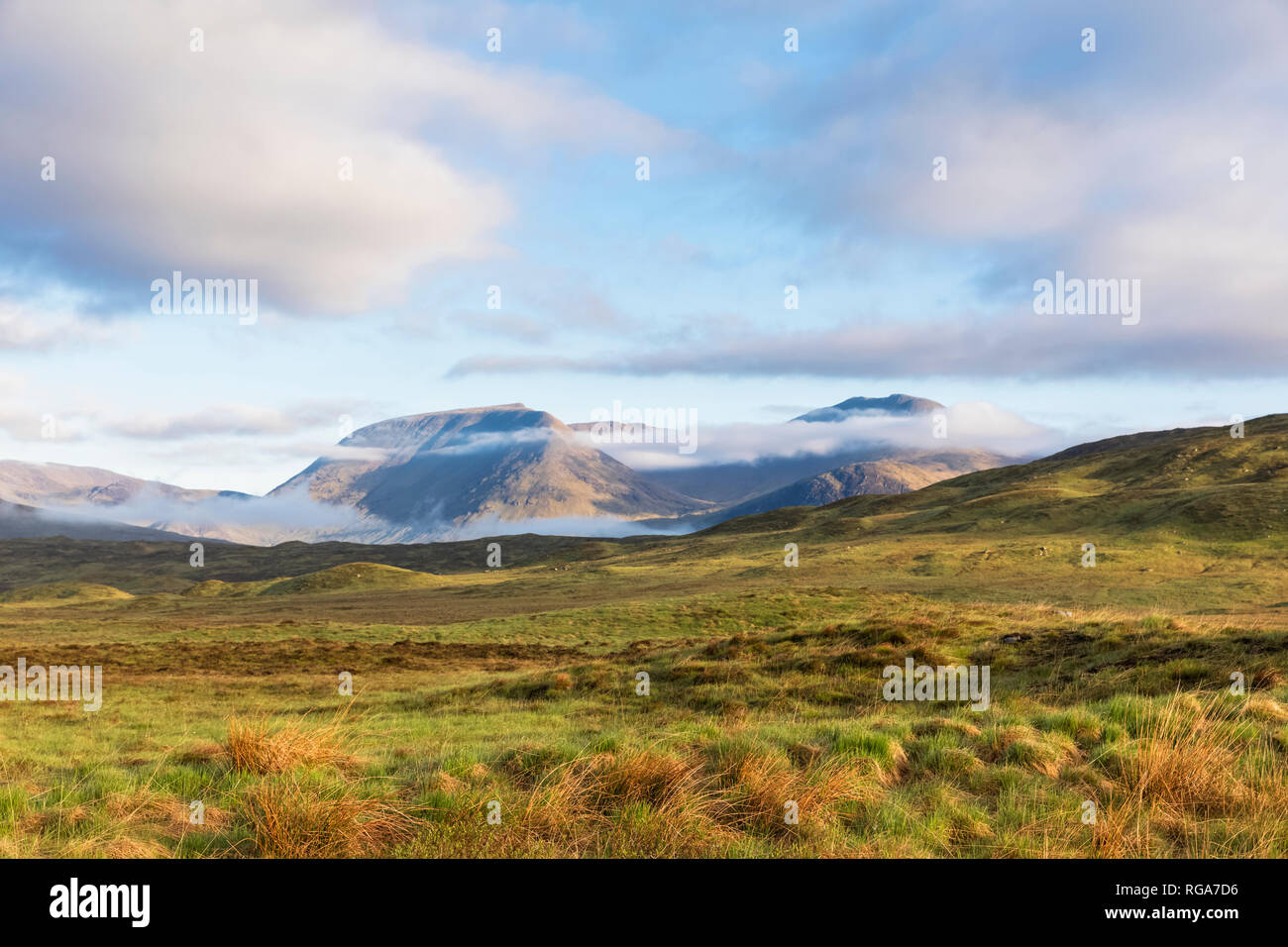 Great Britain, Scotland, Scottish Highlands, Glencoe, near by Loch Tulla Stock Photo