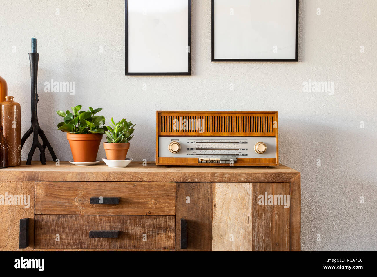 Retro Living Room Cabinet High Resolution Stock Photography And Images Alamy